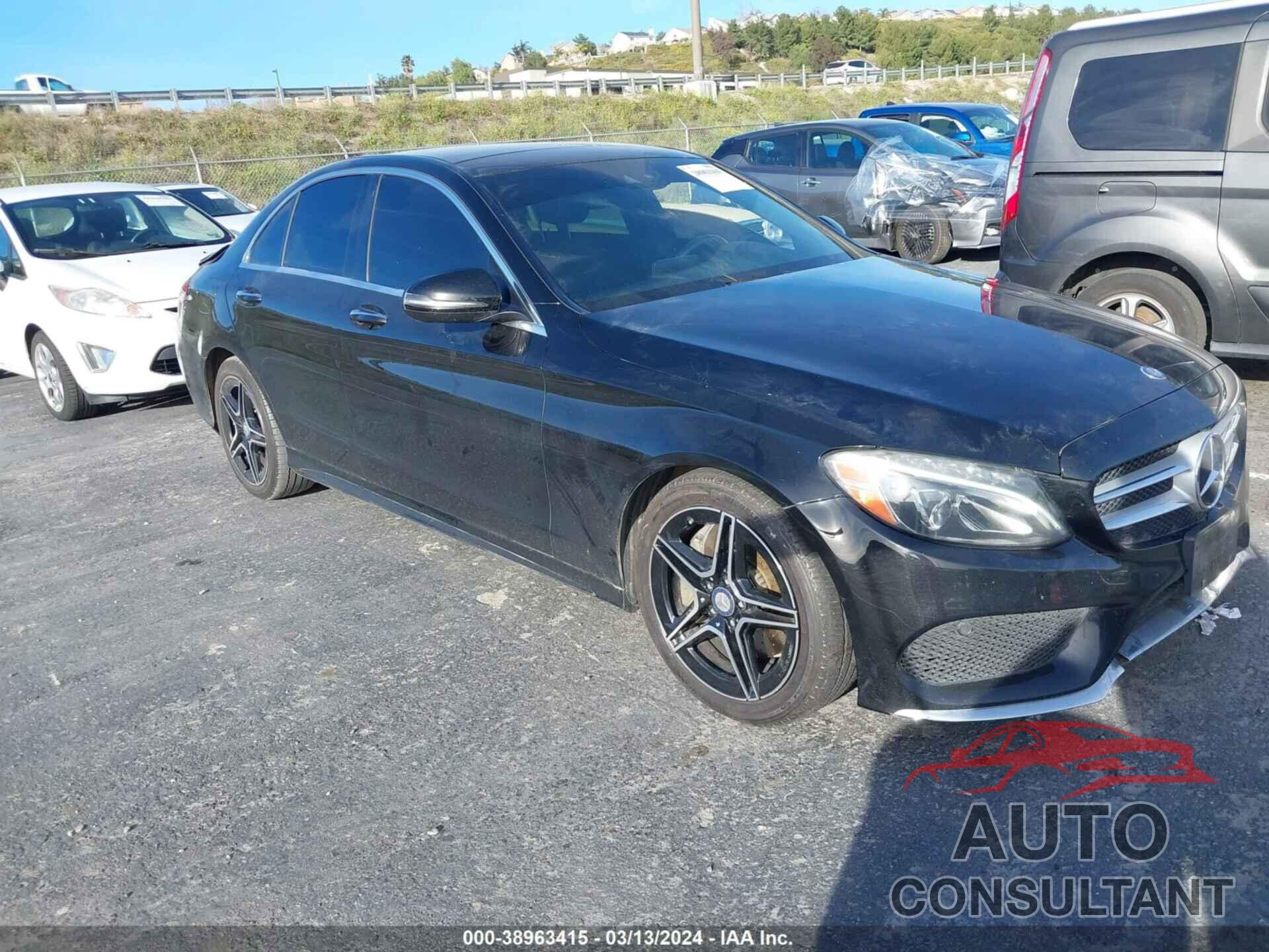 MERCEDES-BENZ C 300 2016 - 55SWF4JB2GU155126