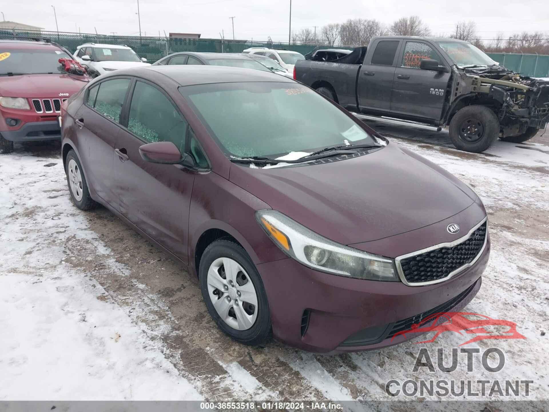 KIA FORTE 2018 - 3KPFL4A74JE179737