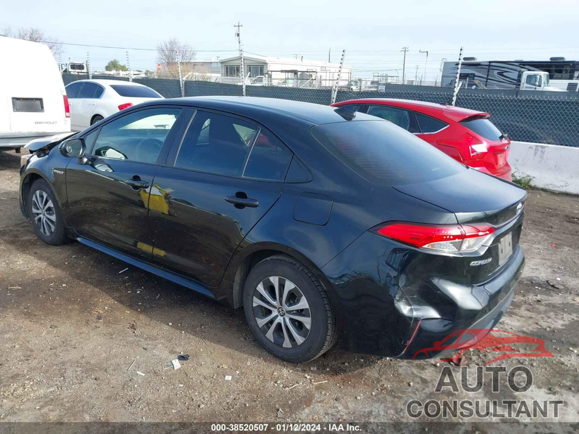 TOYOTA COROLLA 2020 - JTDEBRBE6LJ020622