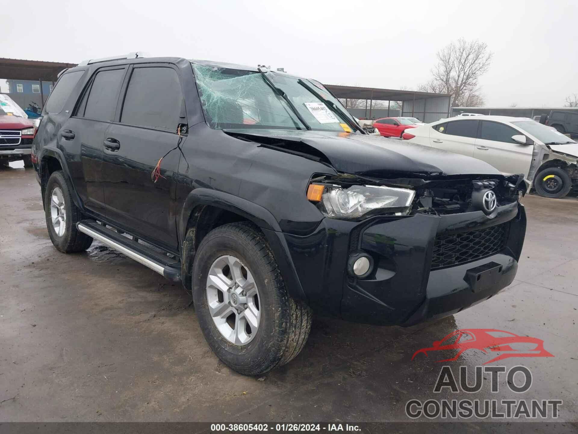 TOYOTA 4RUNNER 2016 - JTEZU5JR9G5113122