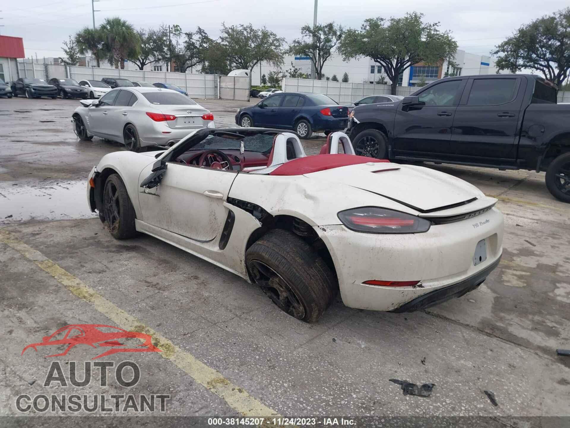 PORSCHE 718 BOXSTER 2017 - WP0CA2A84HS221711