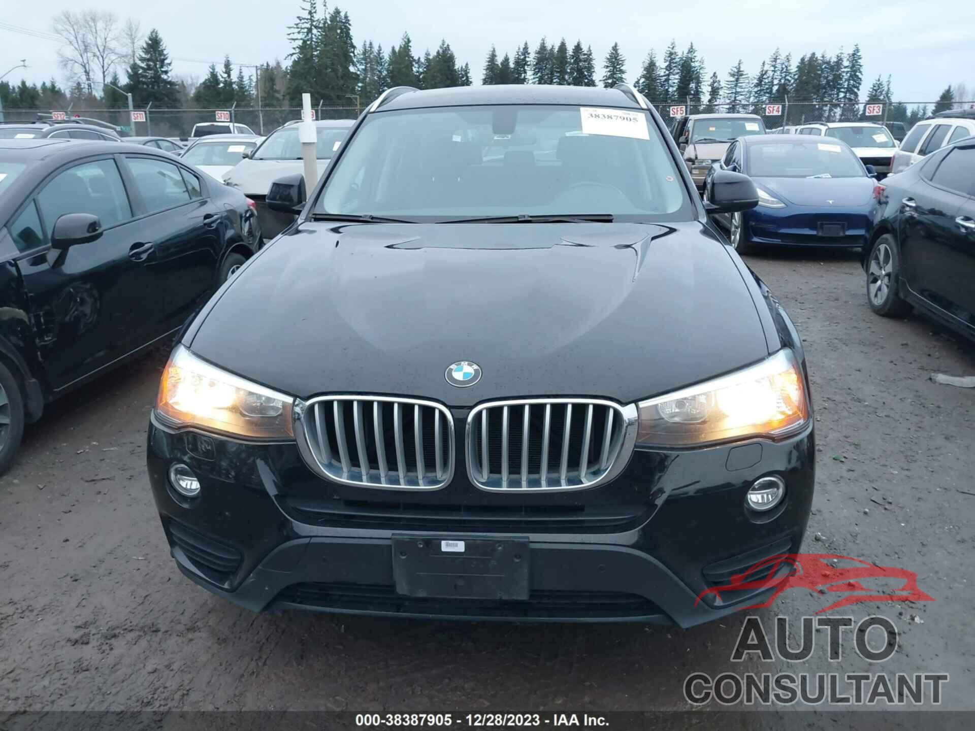 BMW X3 2017 - 5UXWX9C56H0T14036