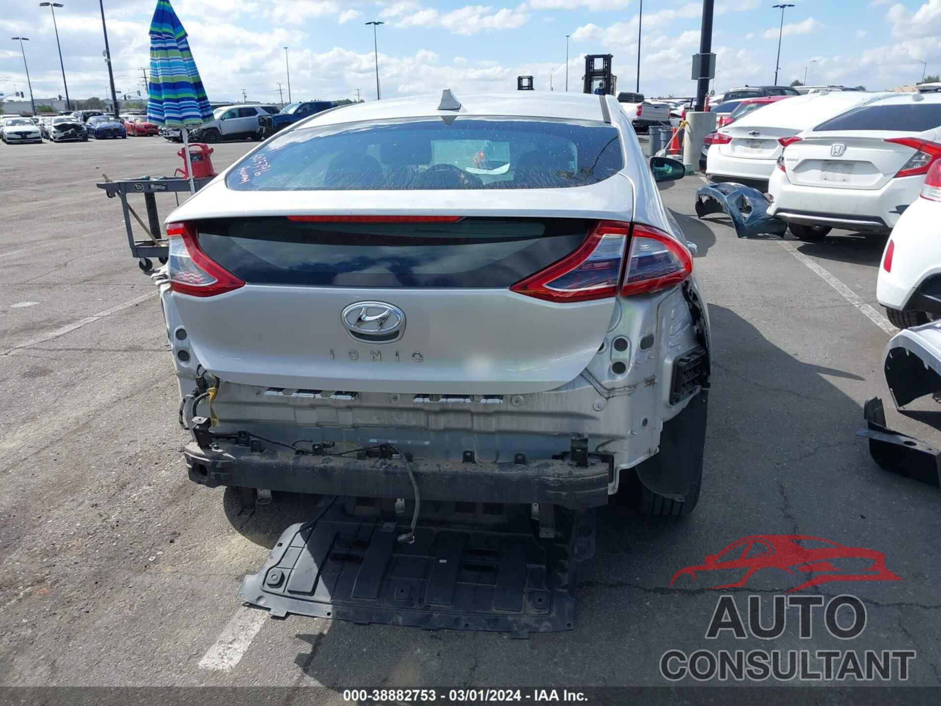 HYUNDAI IONIQ ELECTRIC 2019 - KMHC75LH1KU035984