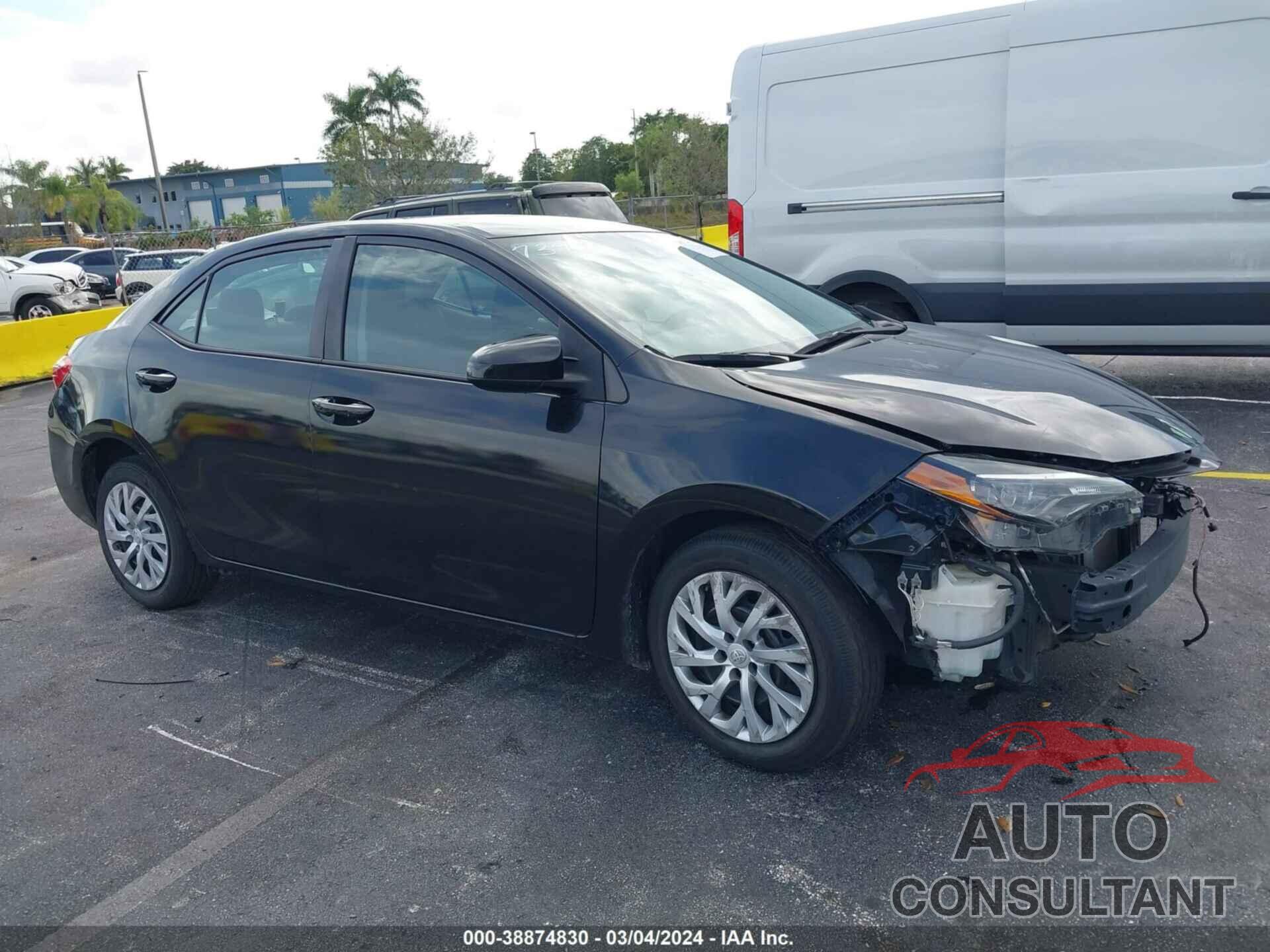 TOYOTA COROLLA 2019 - 2T1BURHE5KC237349