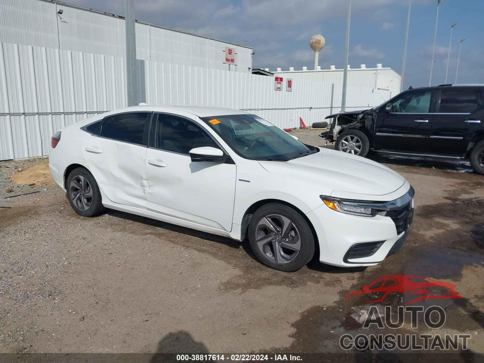 HONDA INSIGHT 2019 - 19XZE4F59KE008837