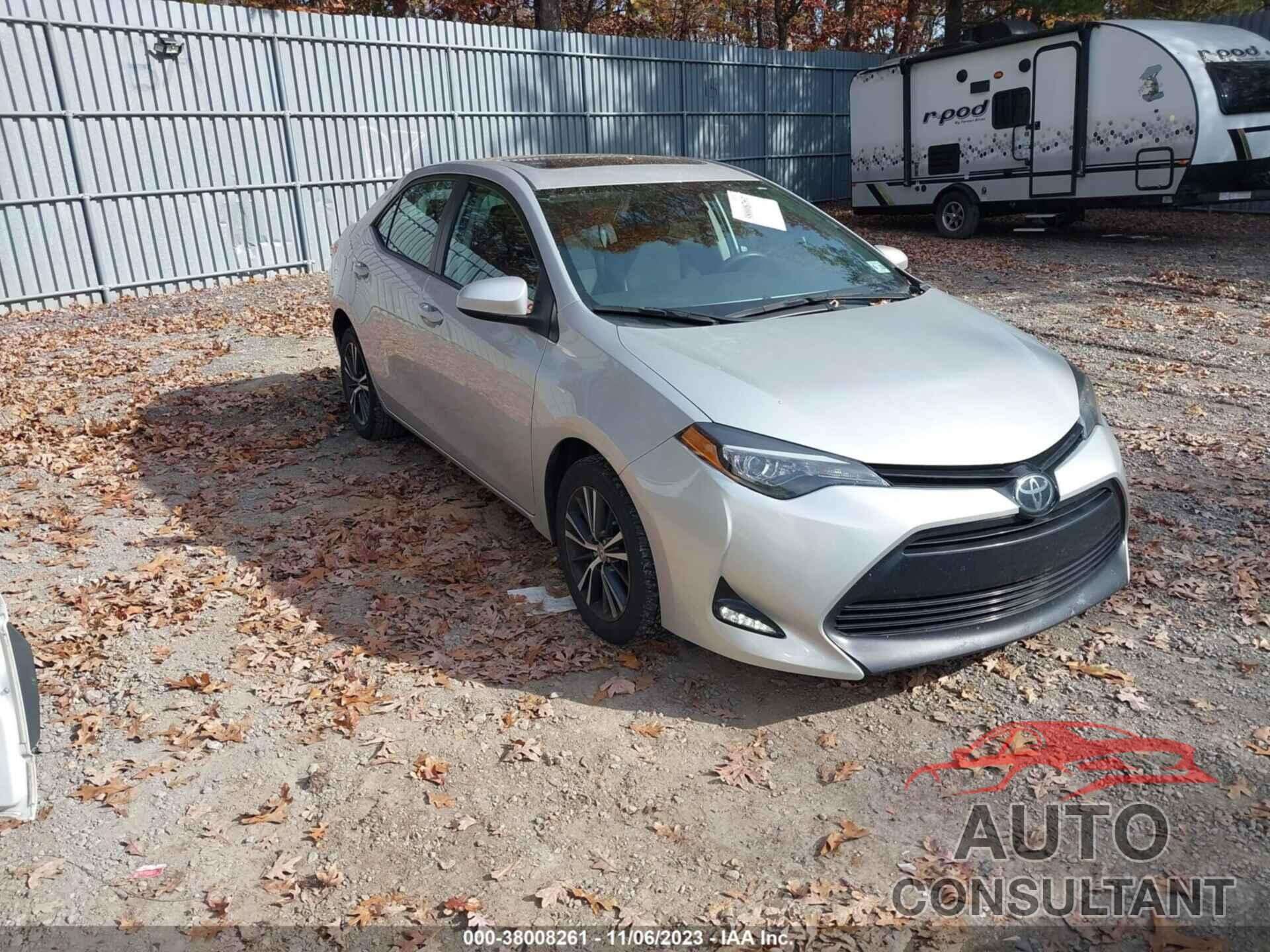 TOYOTA COROLLA 2018 - 2T1BURHE0JC058313