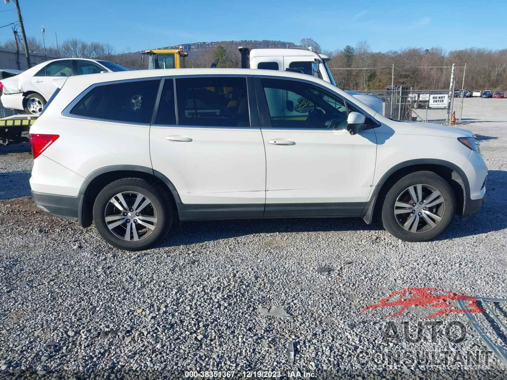 HONDA PILOT 2016 - 5FNYF5H83GB008257