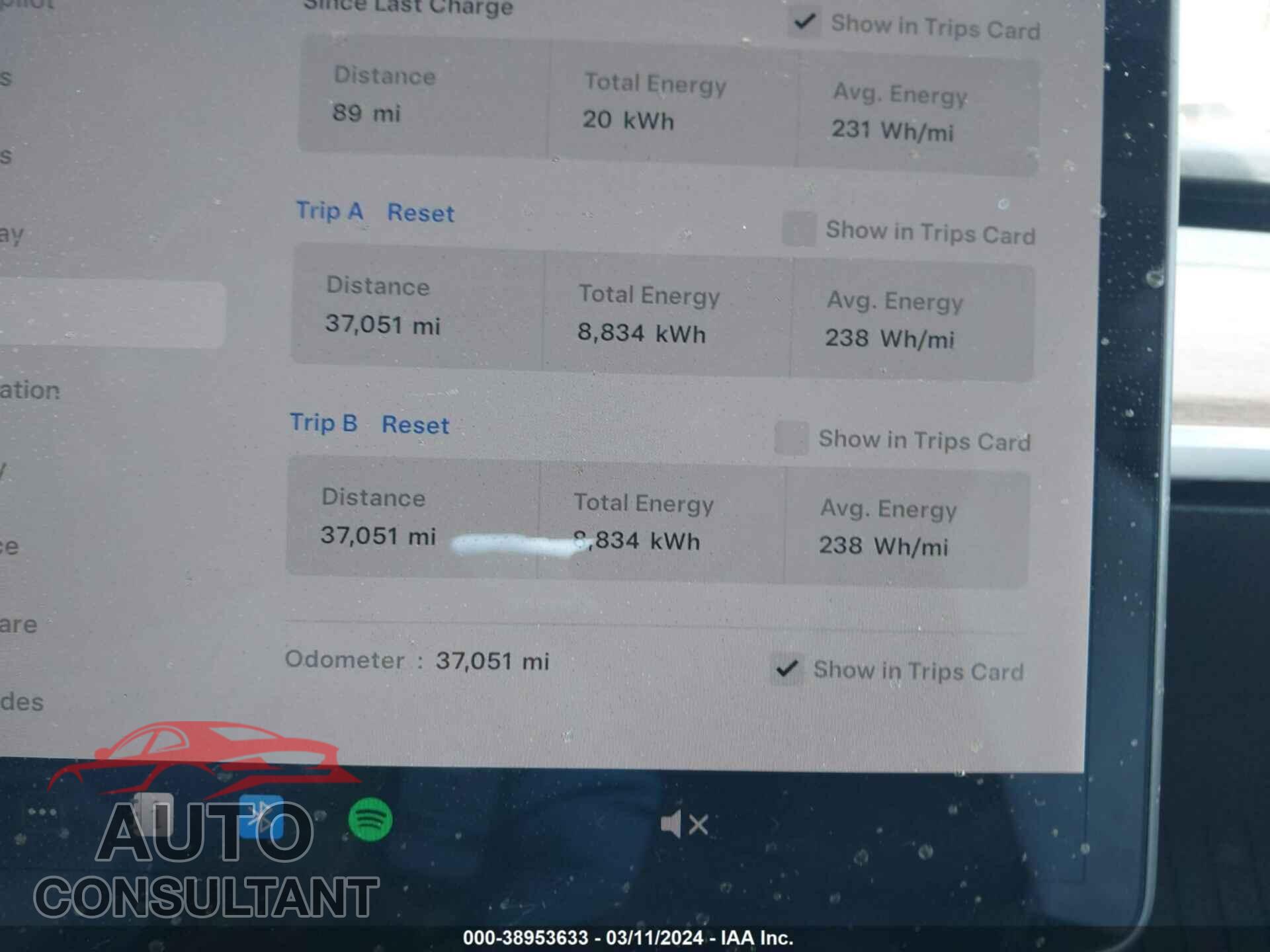 TESLA MODEL 3 2021 - 5YJ3E1EAXMF085121