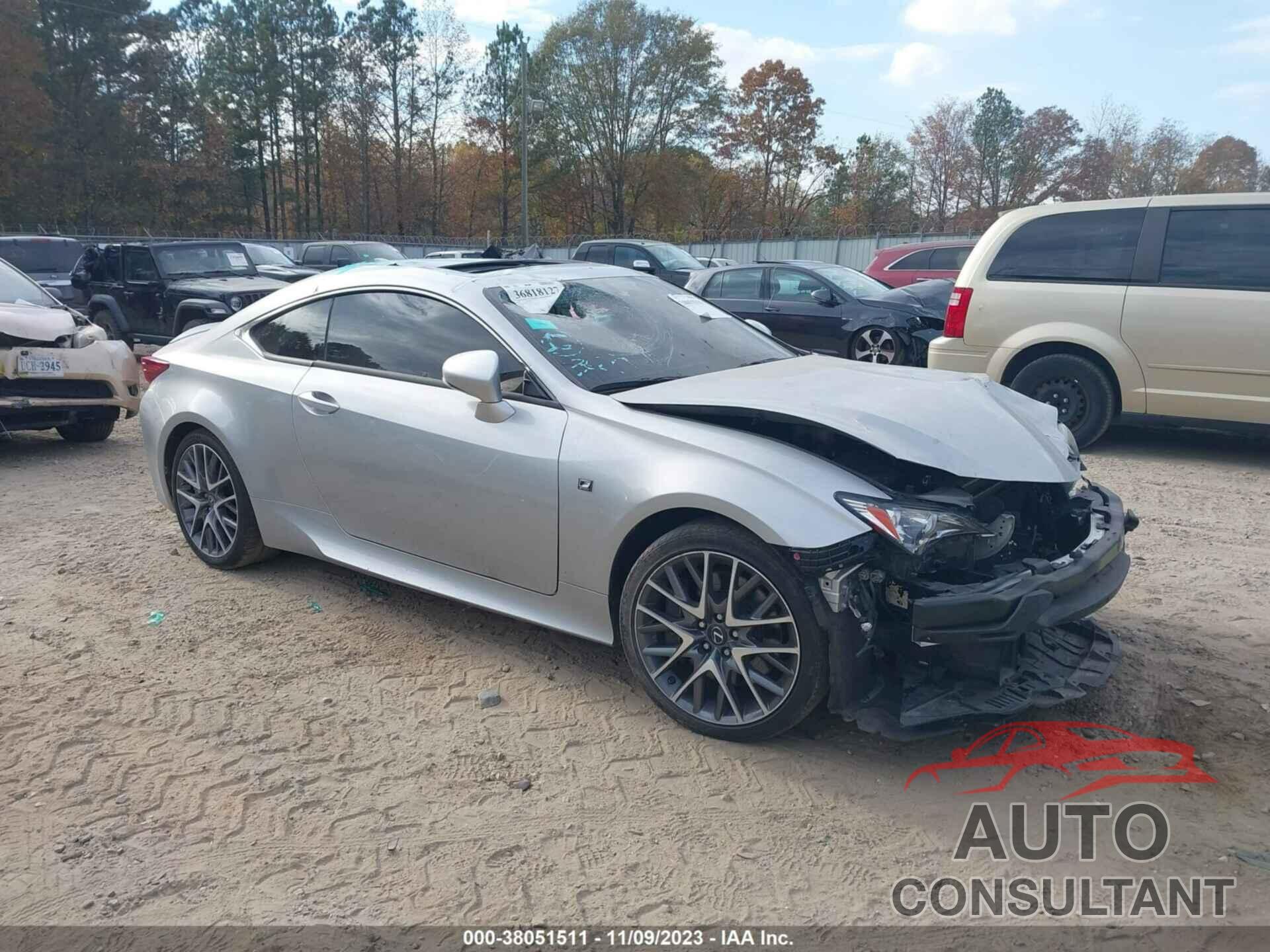 LEXUS RC 200T 2017 - JTHHA5BC8H5006257