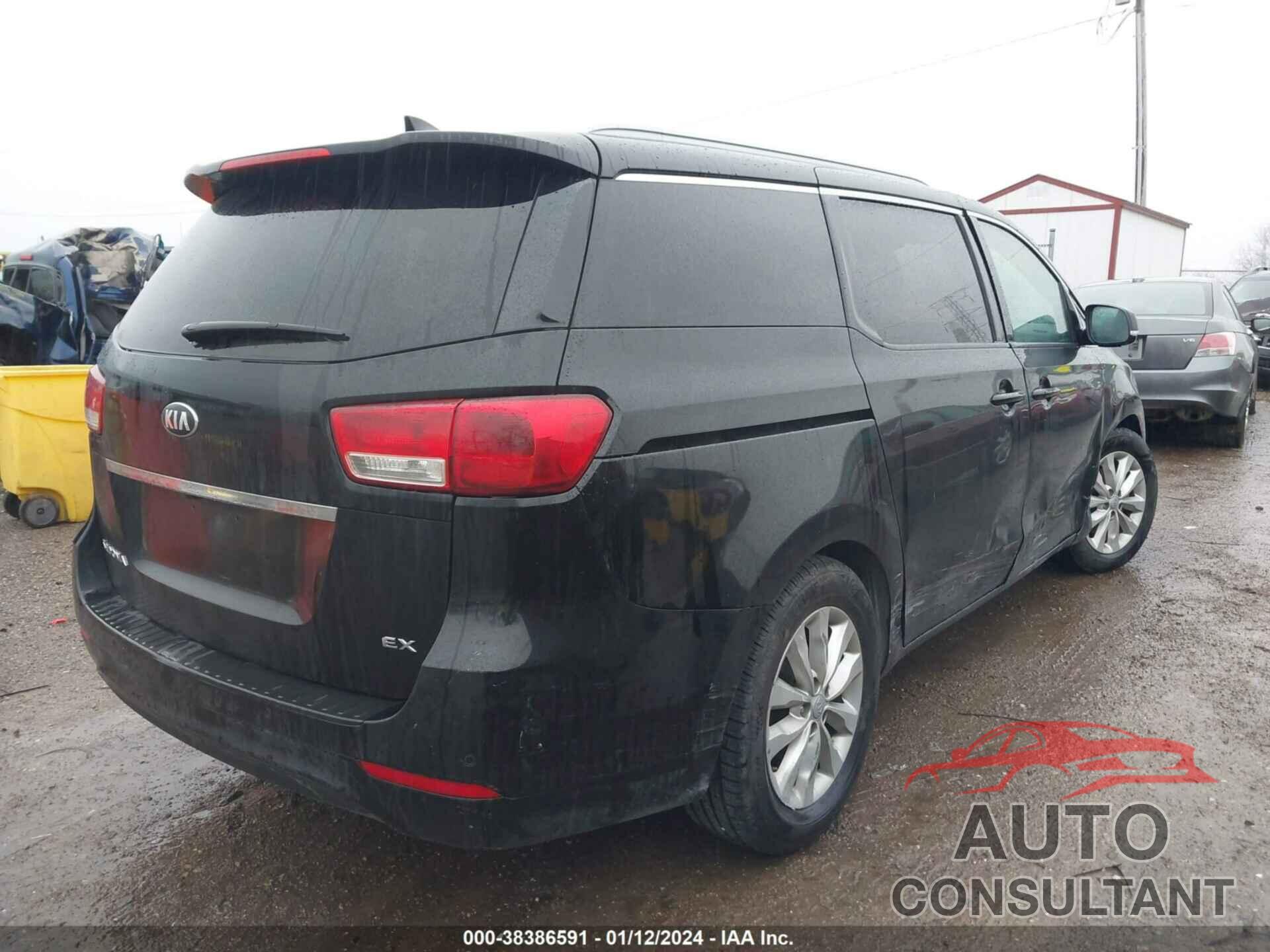 KIA SEDONA 2017 - KNDMC5C18H6263565