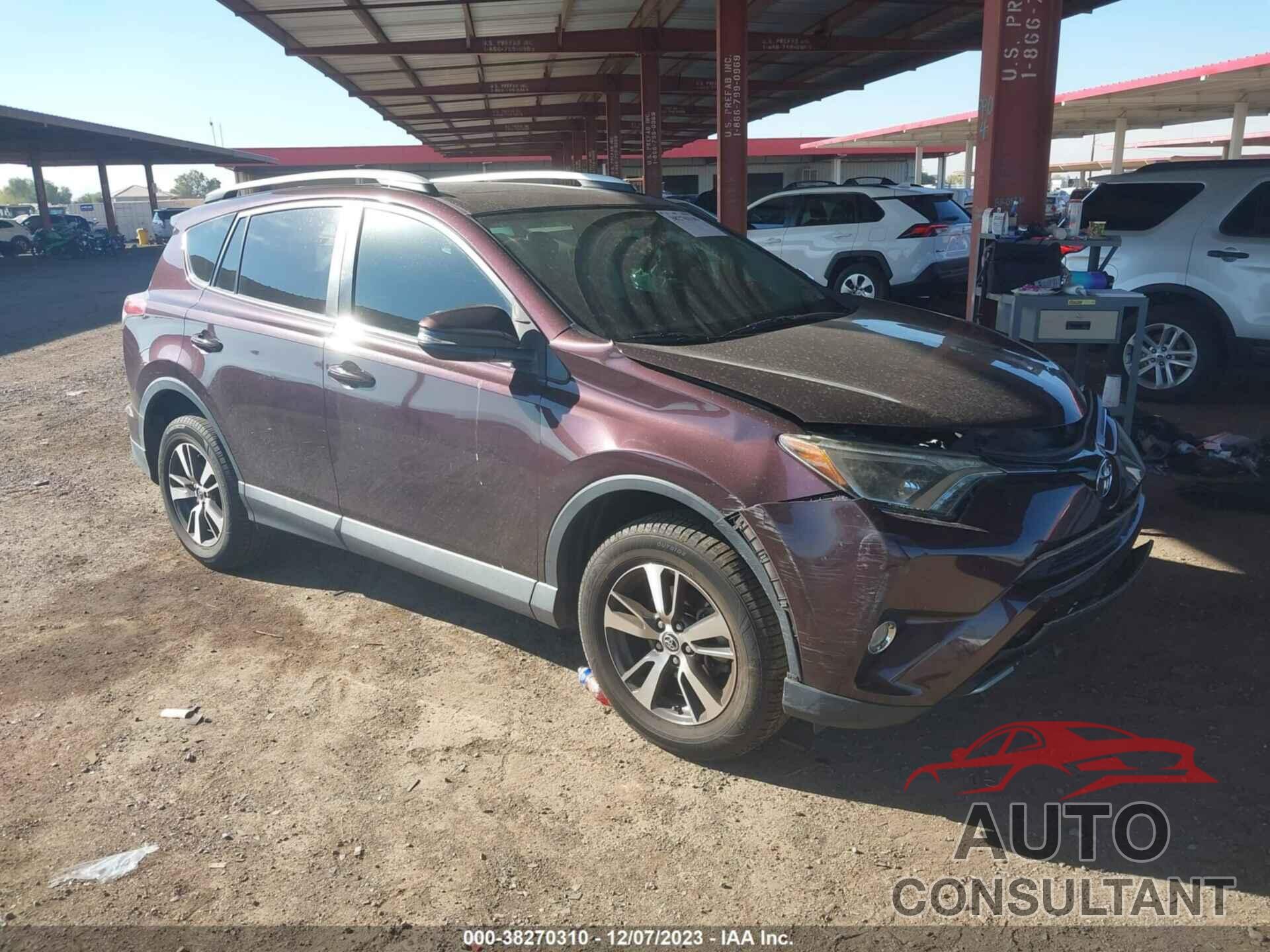 TOYOTA RAV4 2016 - 2T3WFREV2GW277448