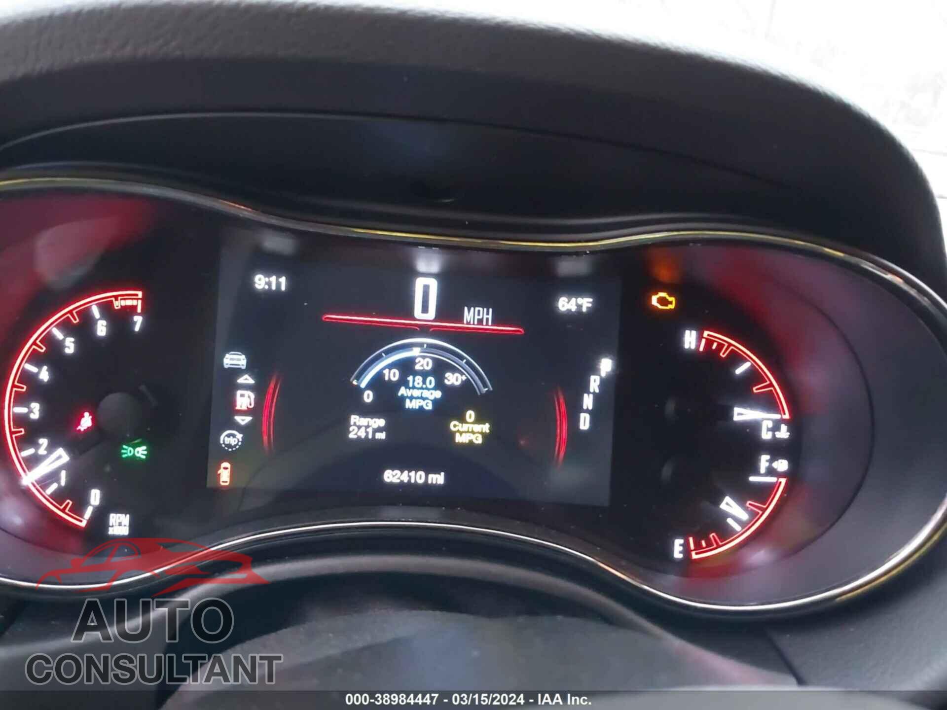 DODGE DURANGO 2018 - 1C4RDJDG9JC448441