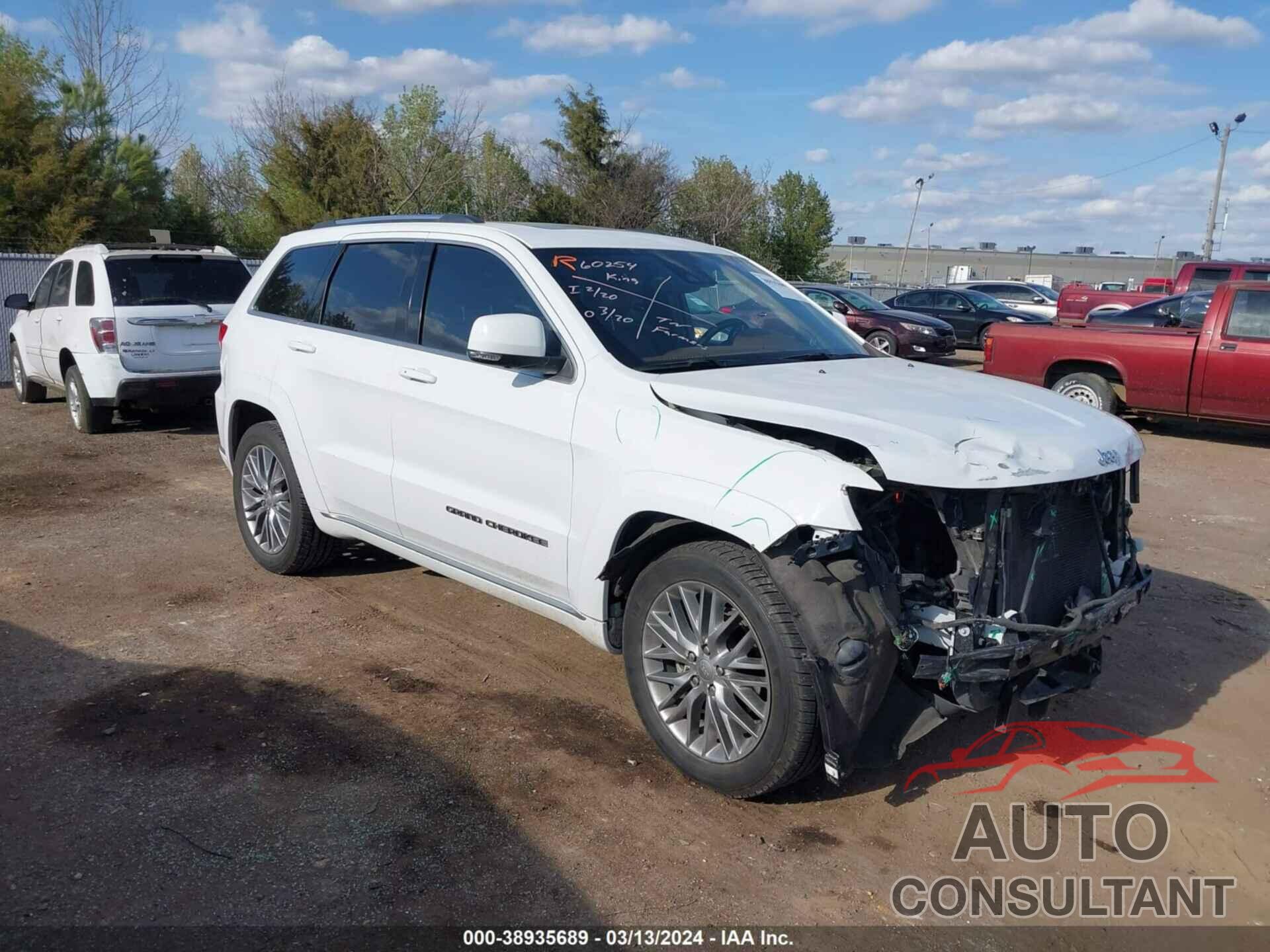 JEEP GRAND CHEROKEE 2017 - 1C4RJEJG5HC804477