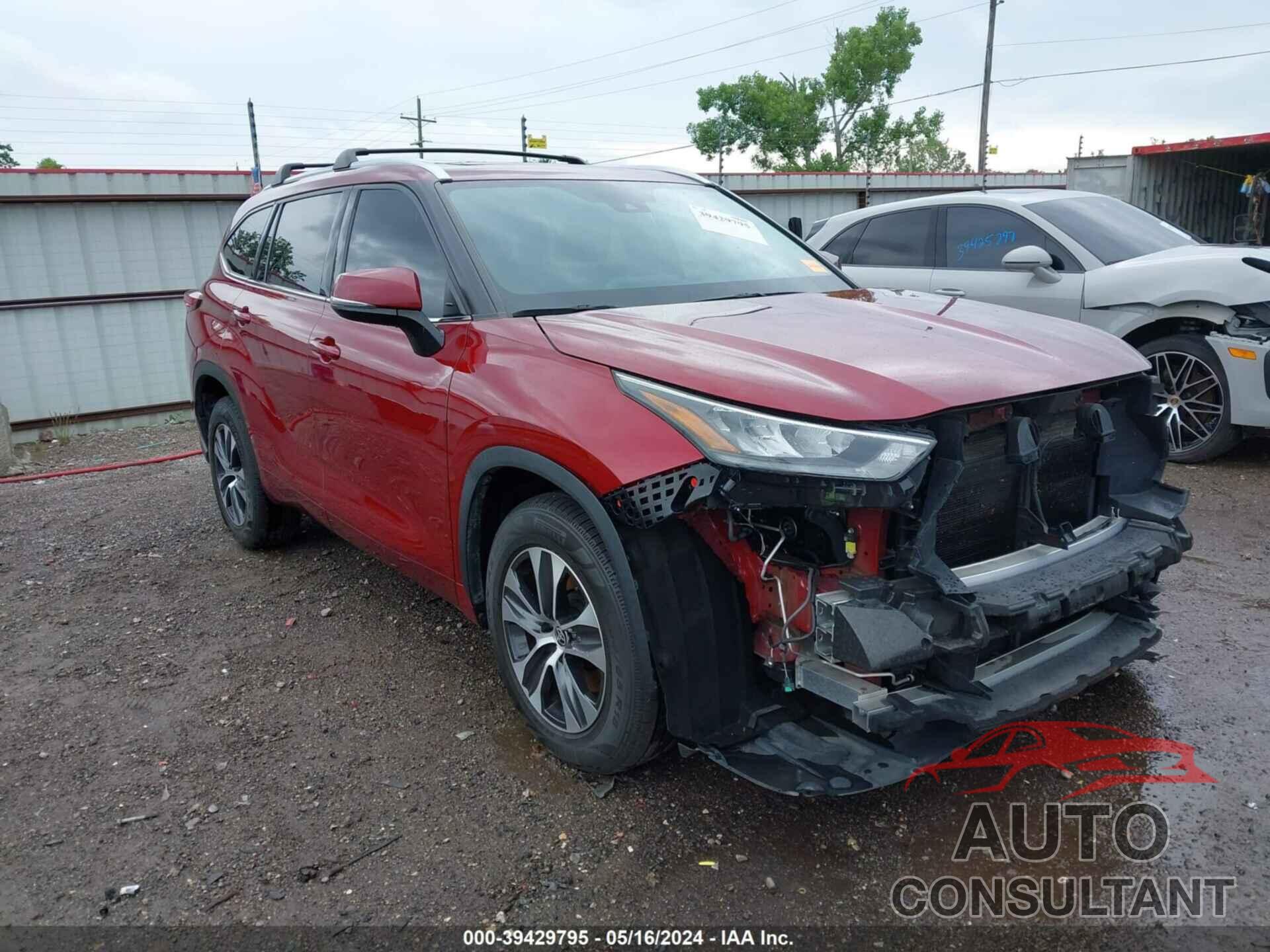 TOYOTA HIGHLANDER 2020 - 5TDGZRAH2LS508307