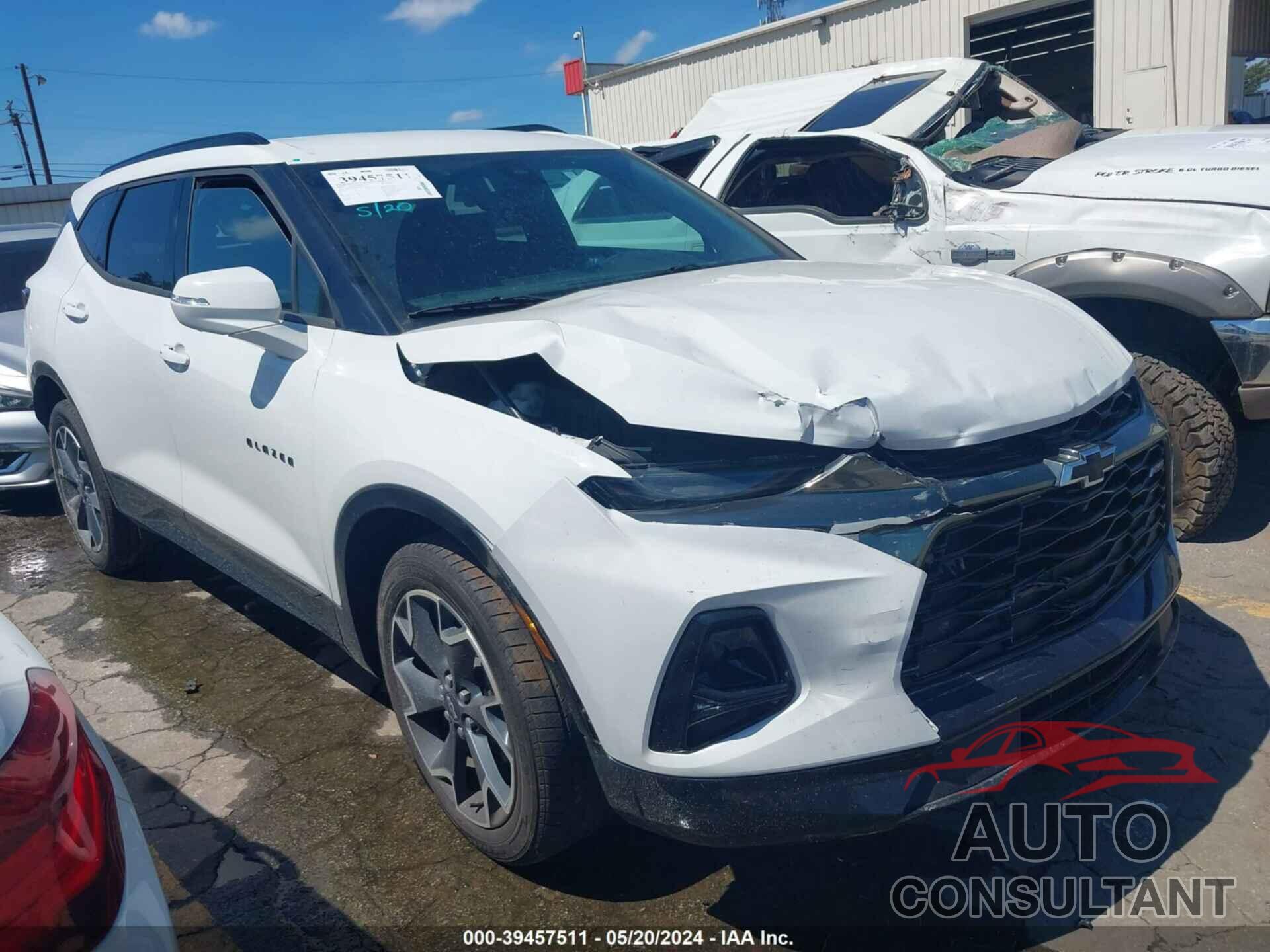 CHEVROLET BLAZER 2019 - 3GNKBERS6KS691123