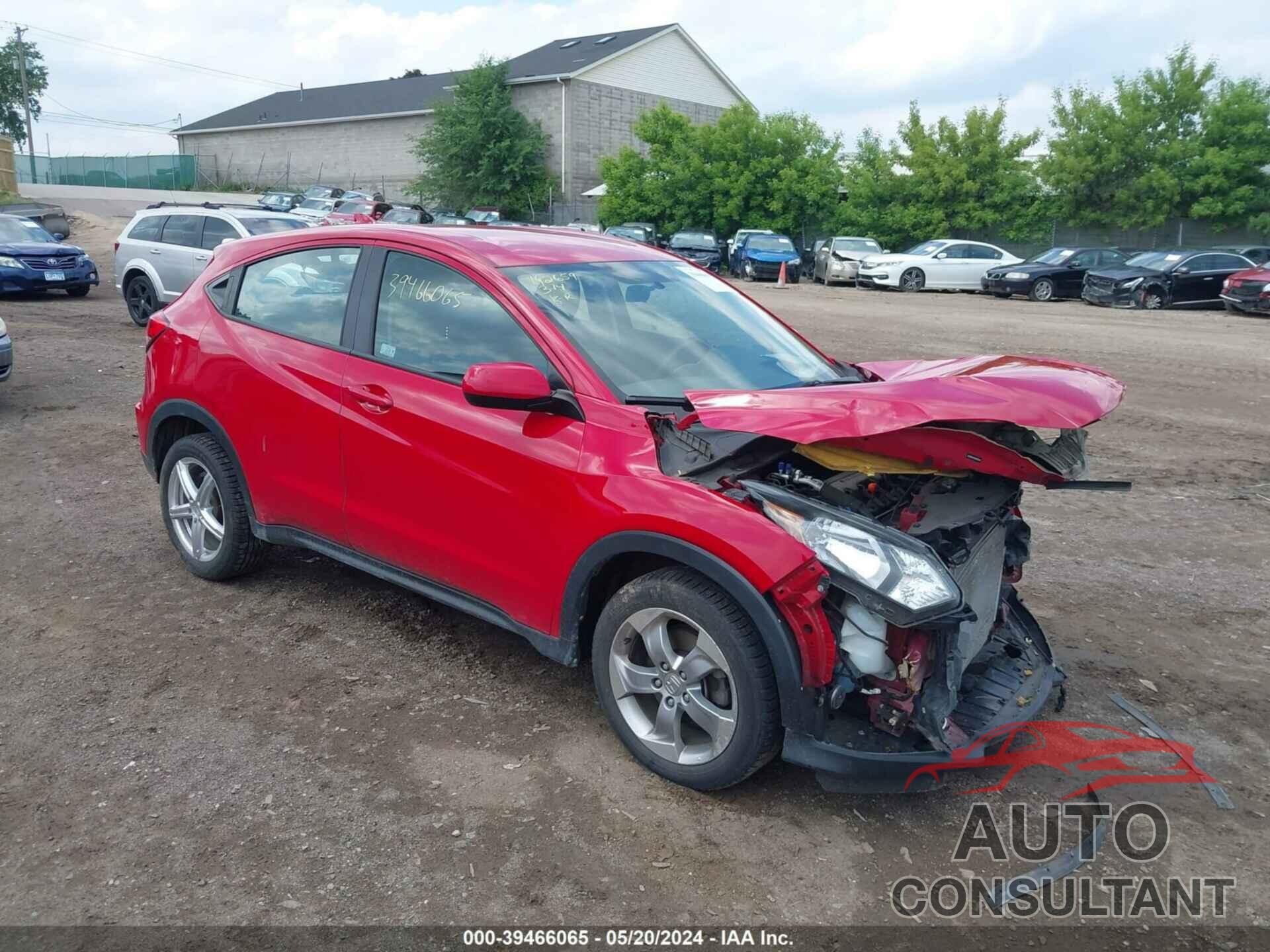 HONDA HR-V 2017 - 3CZRU6H31HG704741