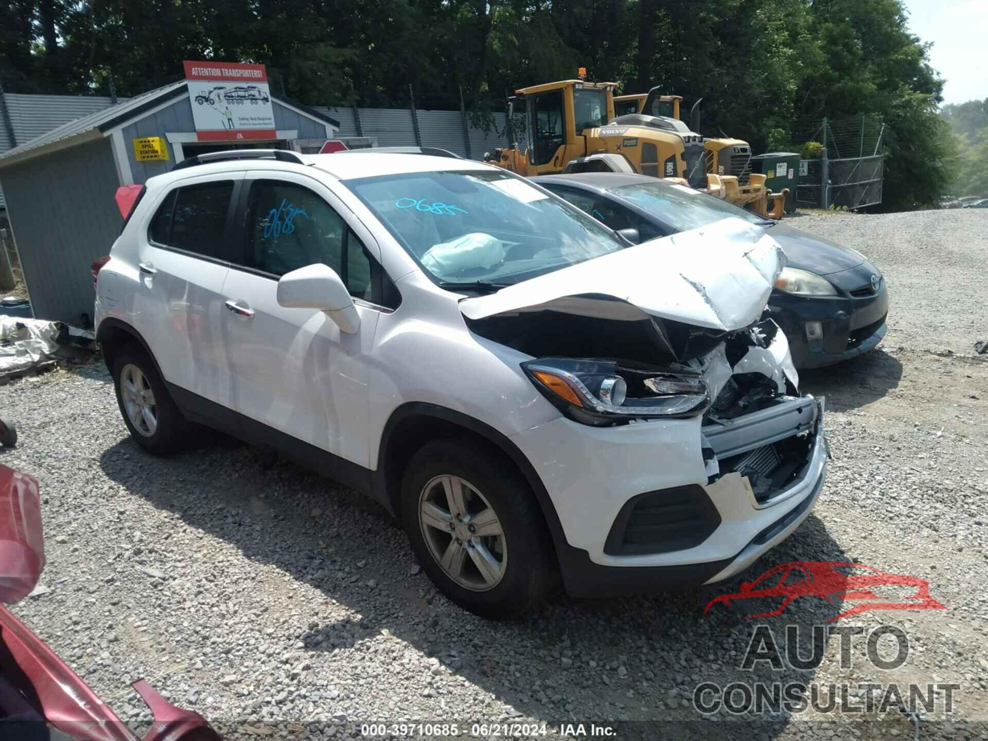 CHEVROLET TRAX 2020 - KL7CJPSB8LB088349