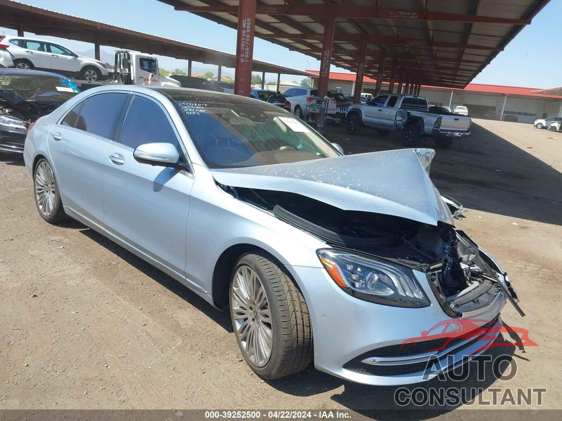 MERCEDES-BENZ S 2020 - WDDUG6GB3LA509883