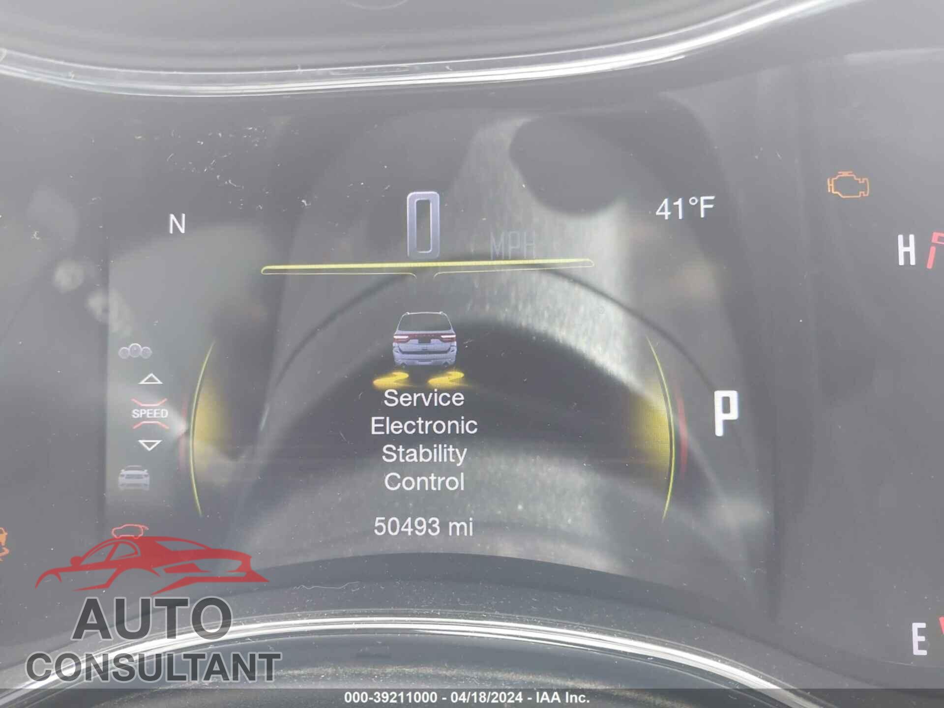 DODGE DURANGO 2017 - 1C4RDJAG6HC824026