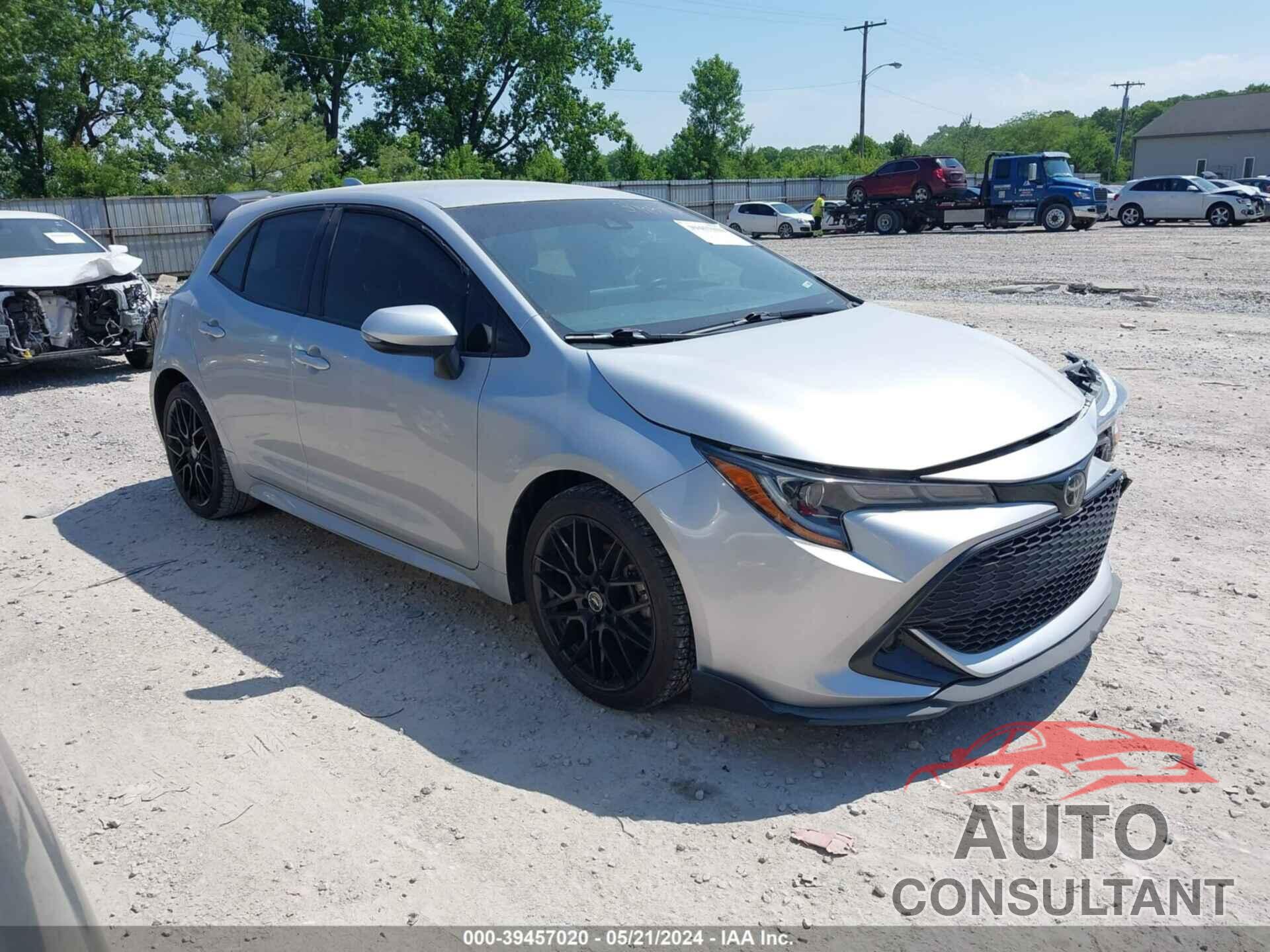 TOYOTA COROLLA 2019 - JTNK4RBE9K3010596