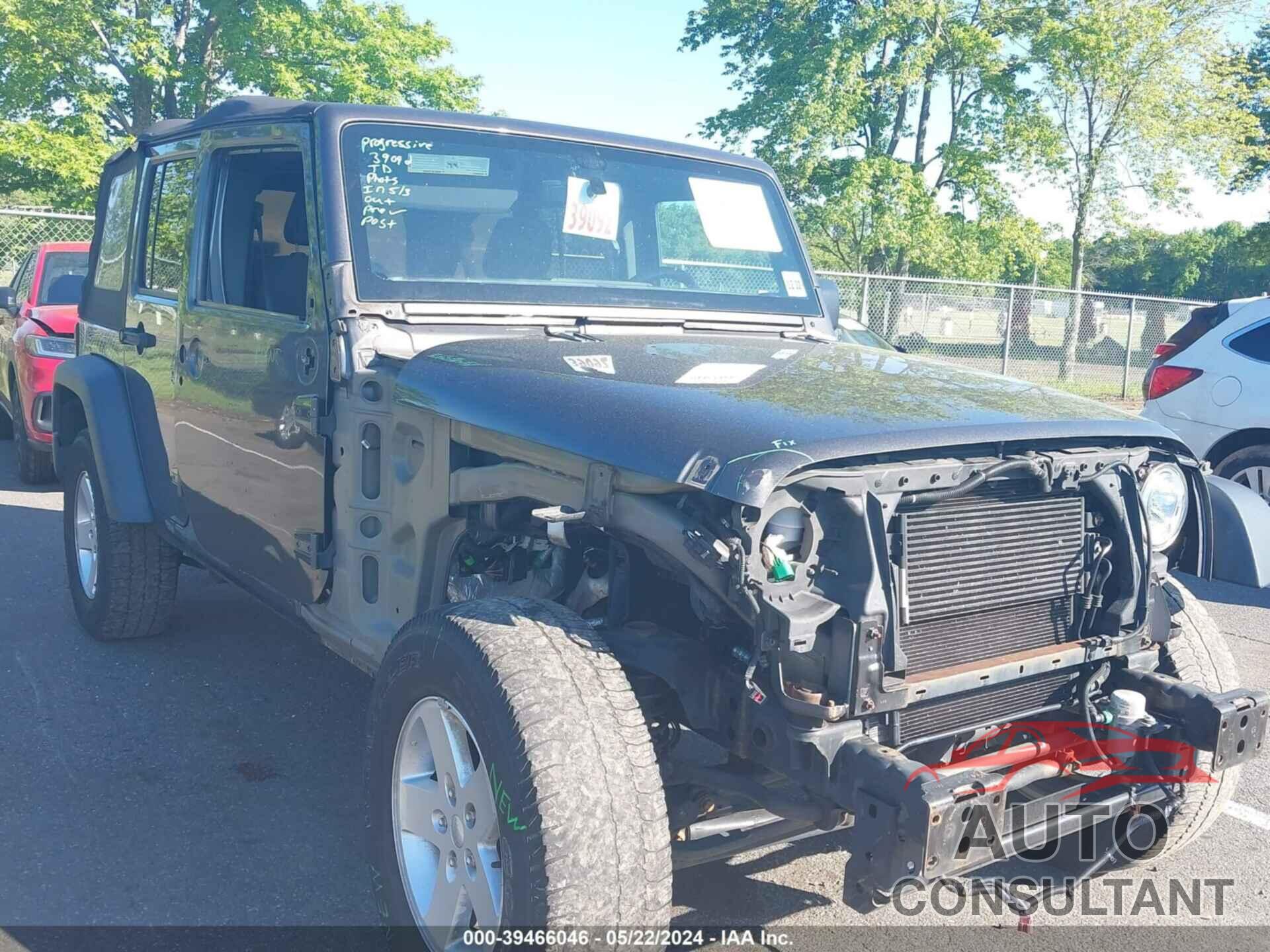 JEEP WRANGLER UNLIMITED 2017 - 1C4BJWDG4HL754478