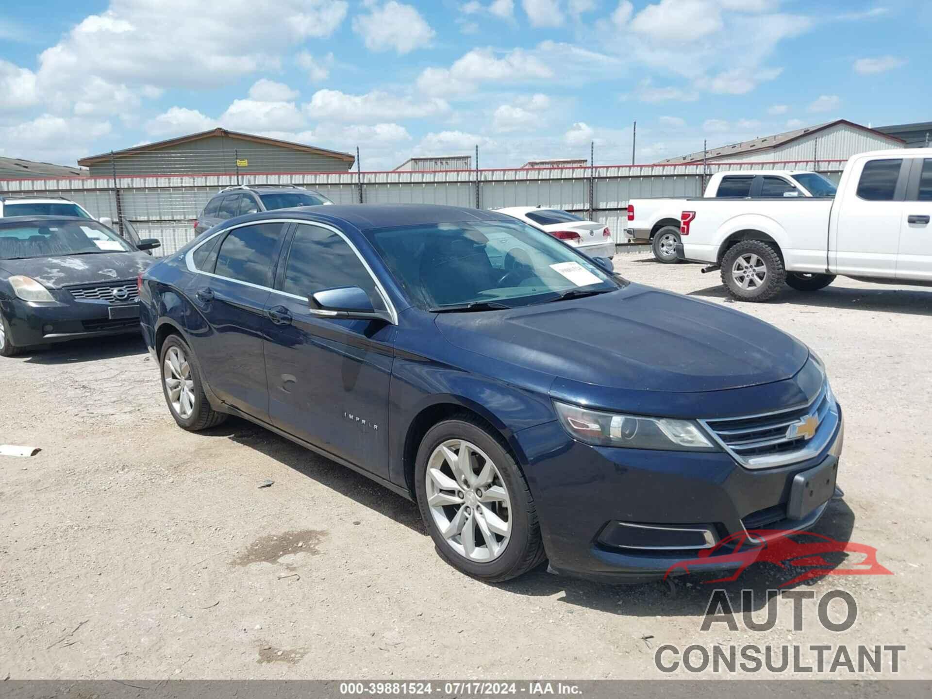 CHEVROLET IMPALA 2017 - 1G1105SA8HU153696