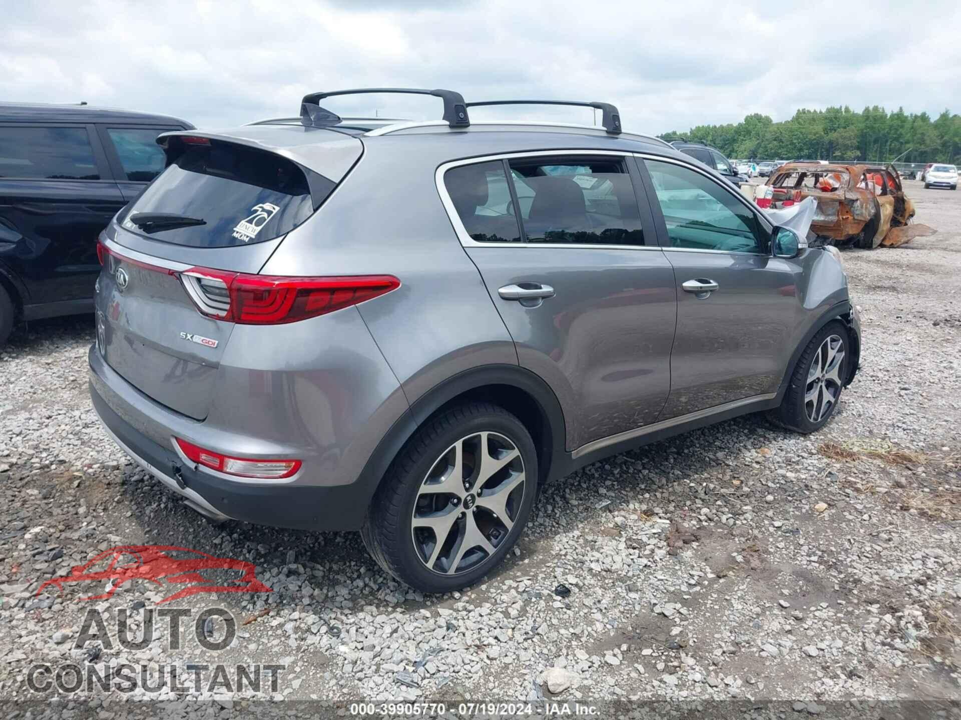 KIA SPORTAGE 2017 - KNDPR3A6XH7048732
