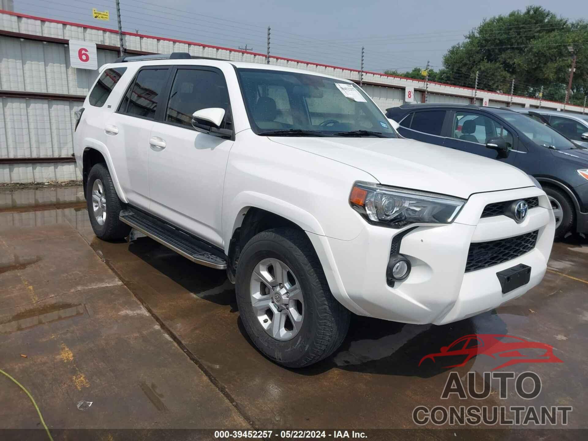 TOYOTA 4RUNNER 2019 - JTEBU5JR1K5653963