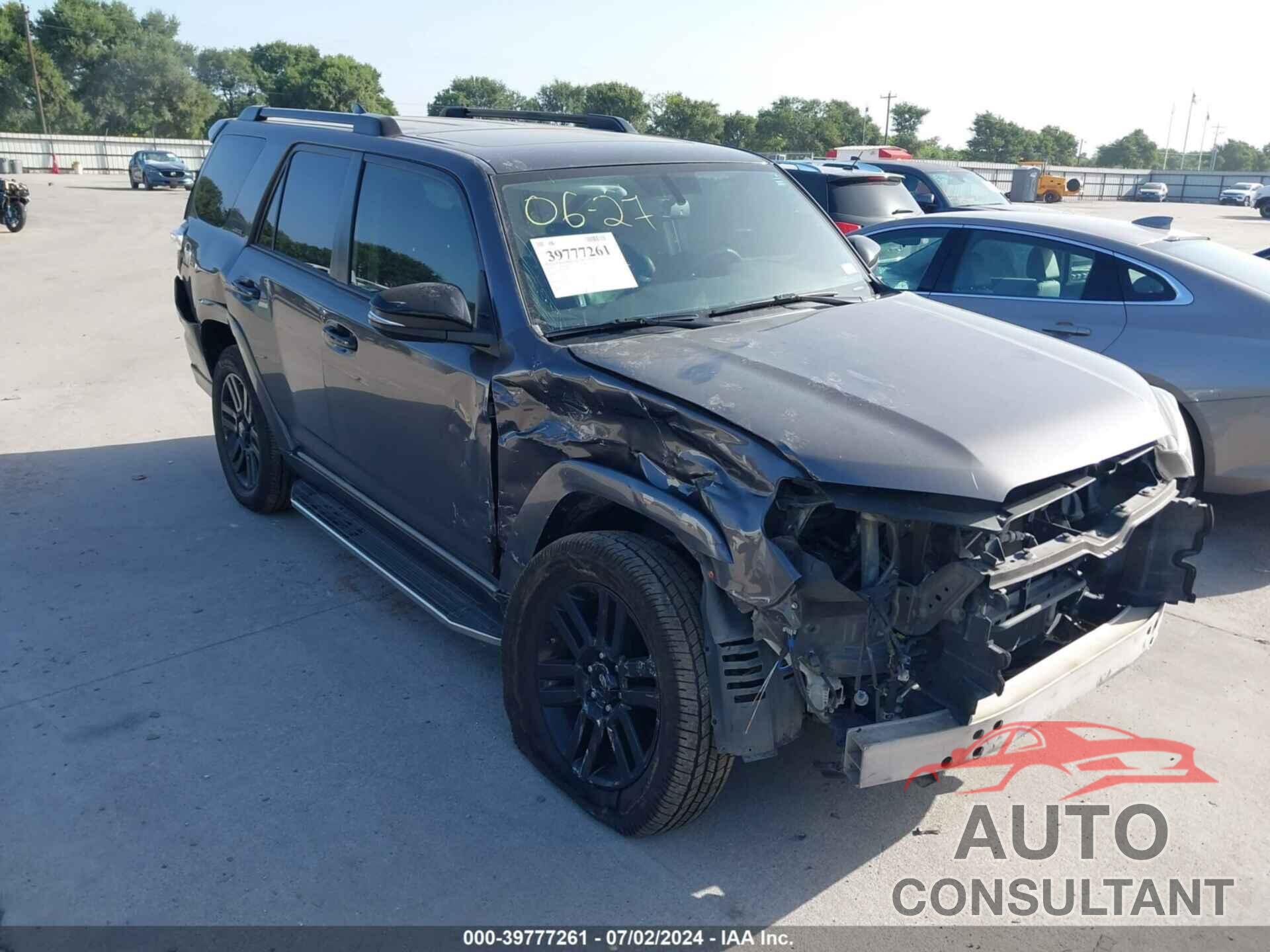 TOYOTA 4RUNNER 2019 - JTEBU5JR4K5689615