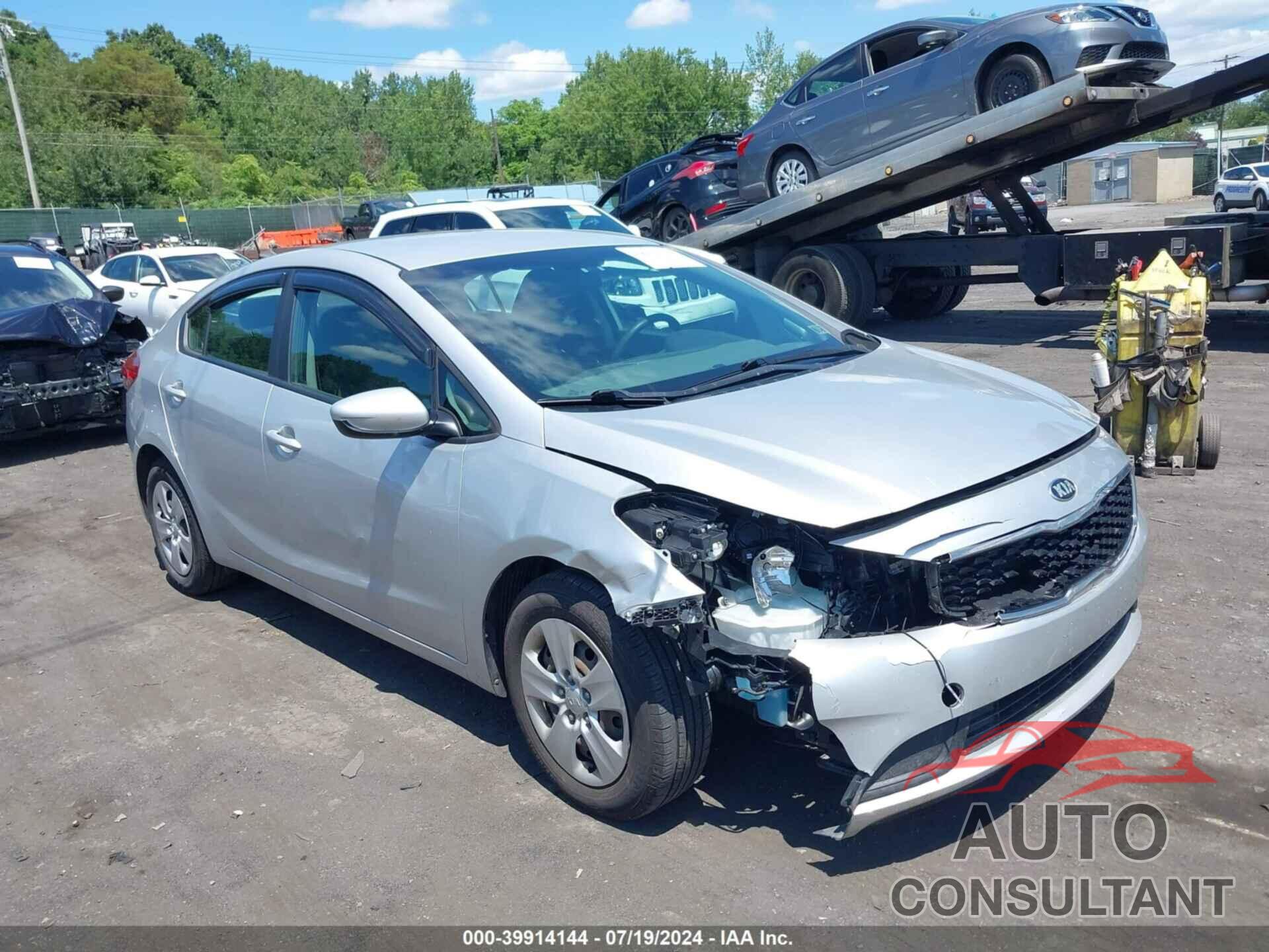 KIA FORTE 2017 - 3KPFK4A71HE062629