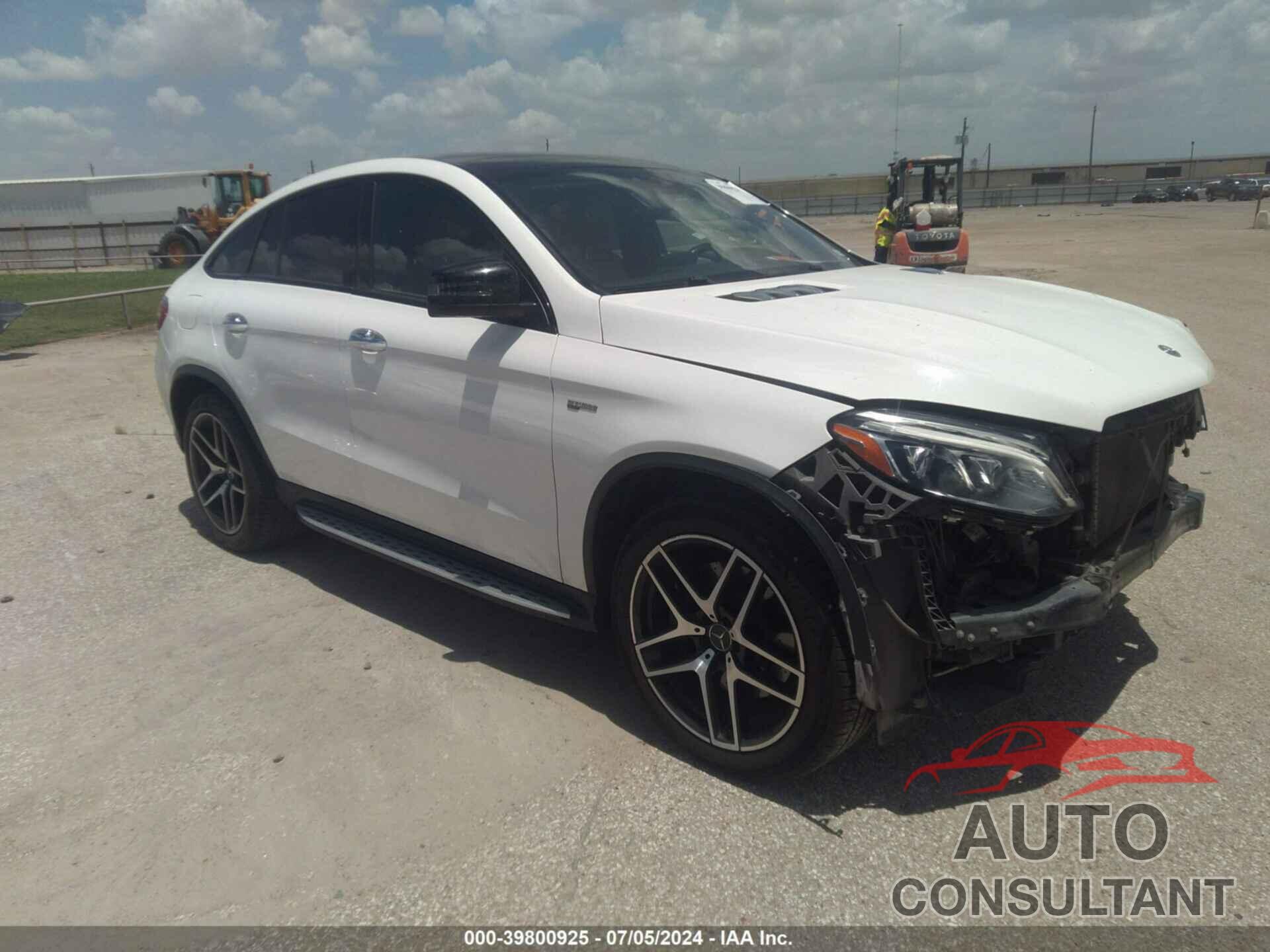 MERCEDES-BENZ AMG GLE 43 COUPE 2017 - 4JGED6EB8HA086523