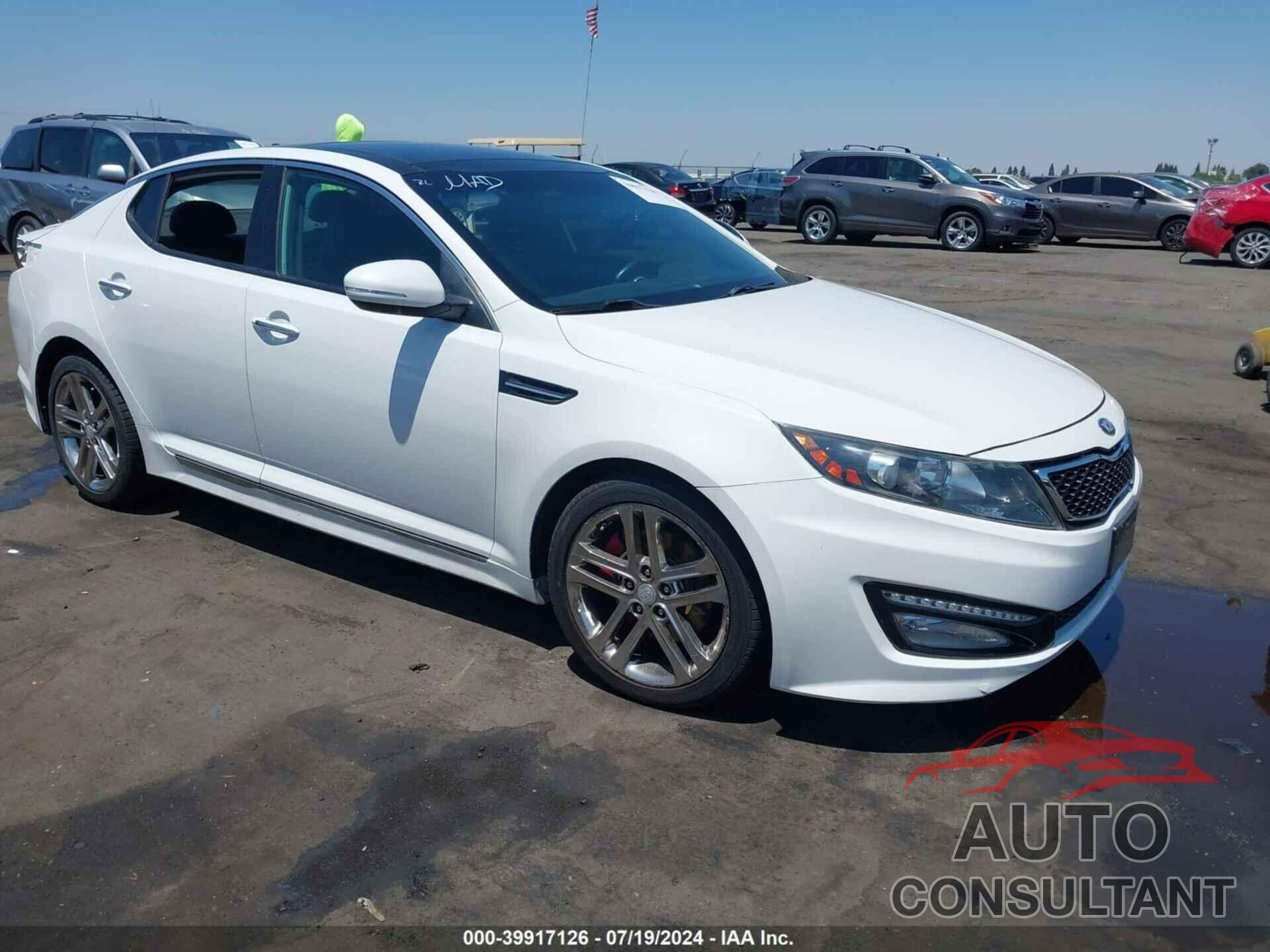 KIA OPTIMA 2013 - 5XXGR4A61DG092822