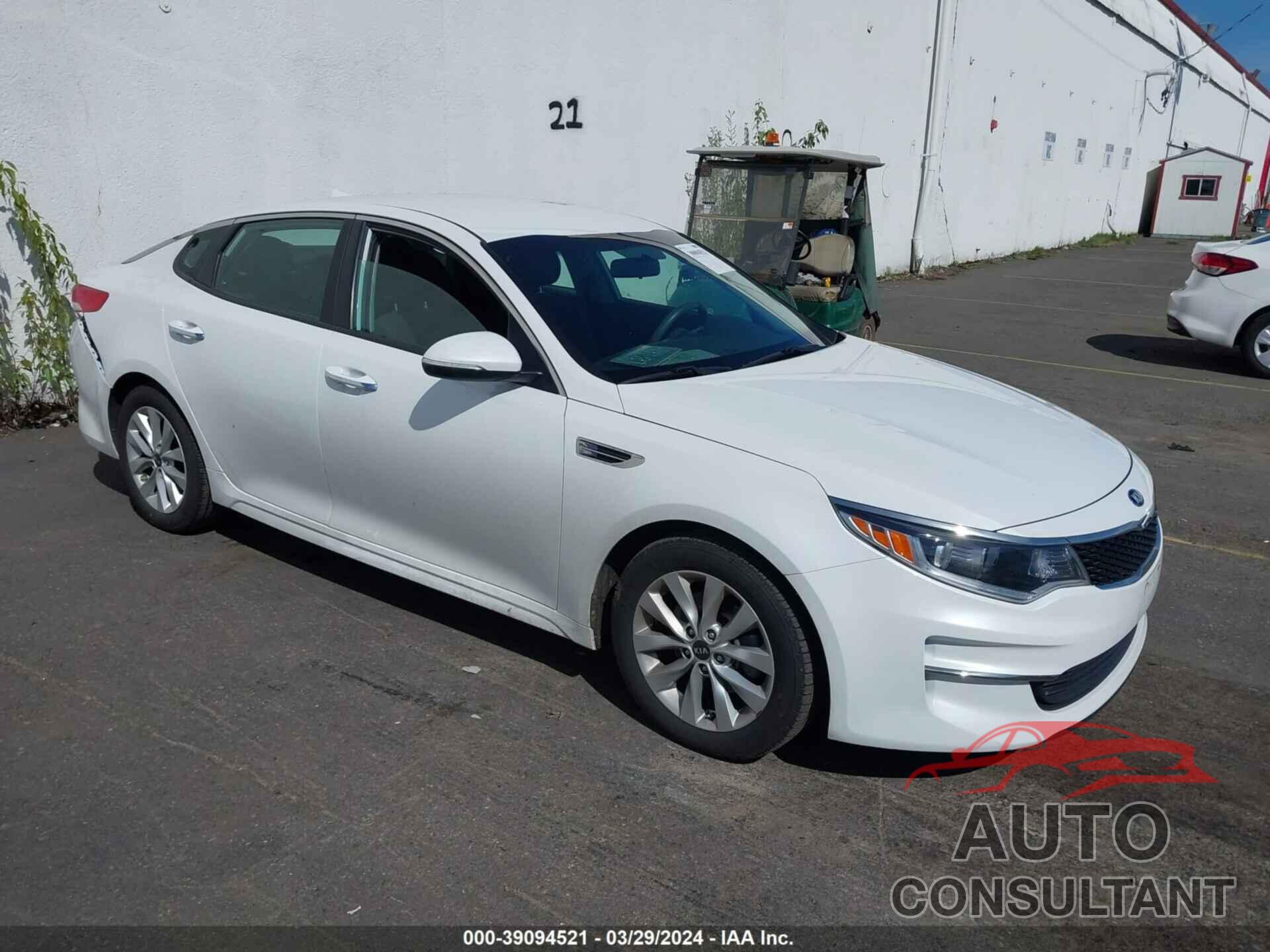 KIA OPTIMA 2017 - 5XXGT4L39HG165073