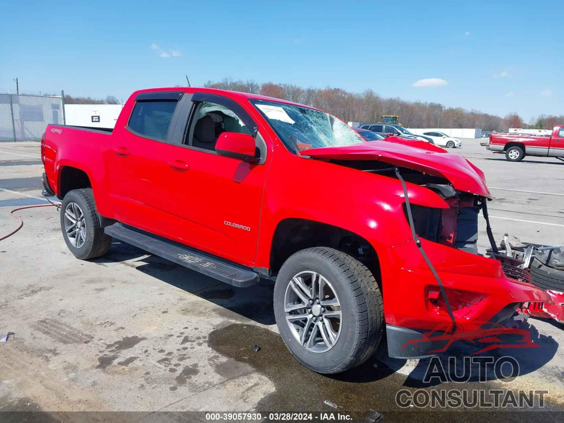 CHEVROLET COLORADO 2019 - 1GCGTBEN9K1170408