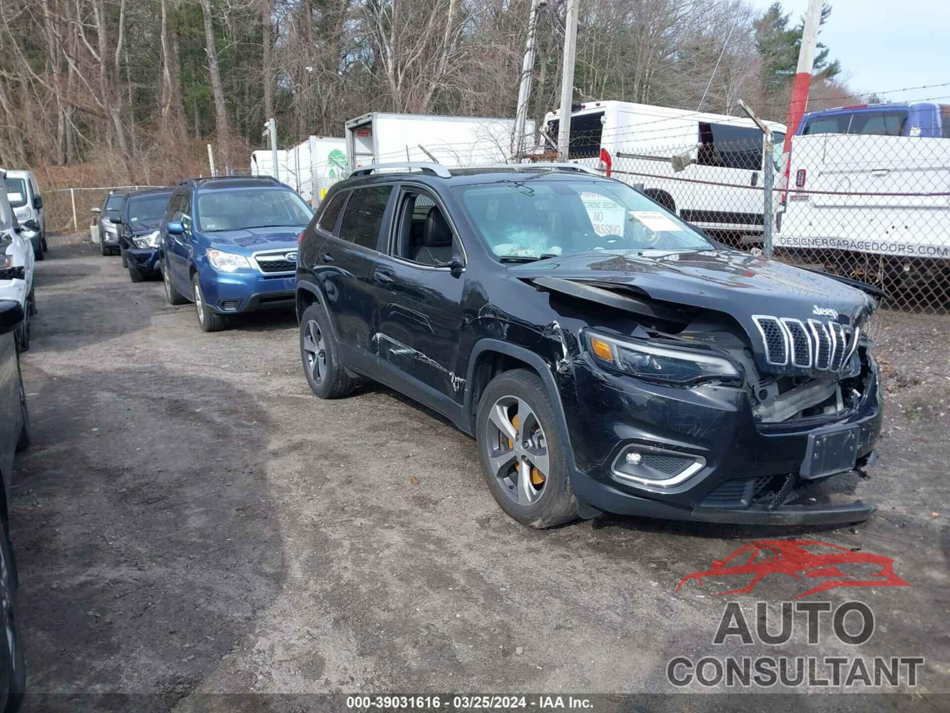 JEEP CHEROKEE 2019 - 1C4PJMDX5KD104103