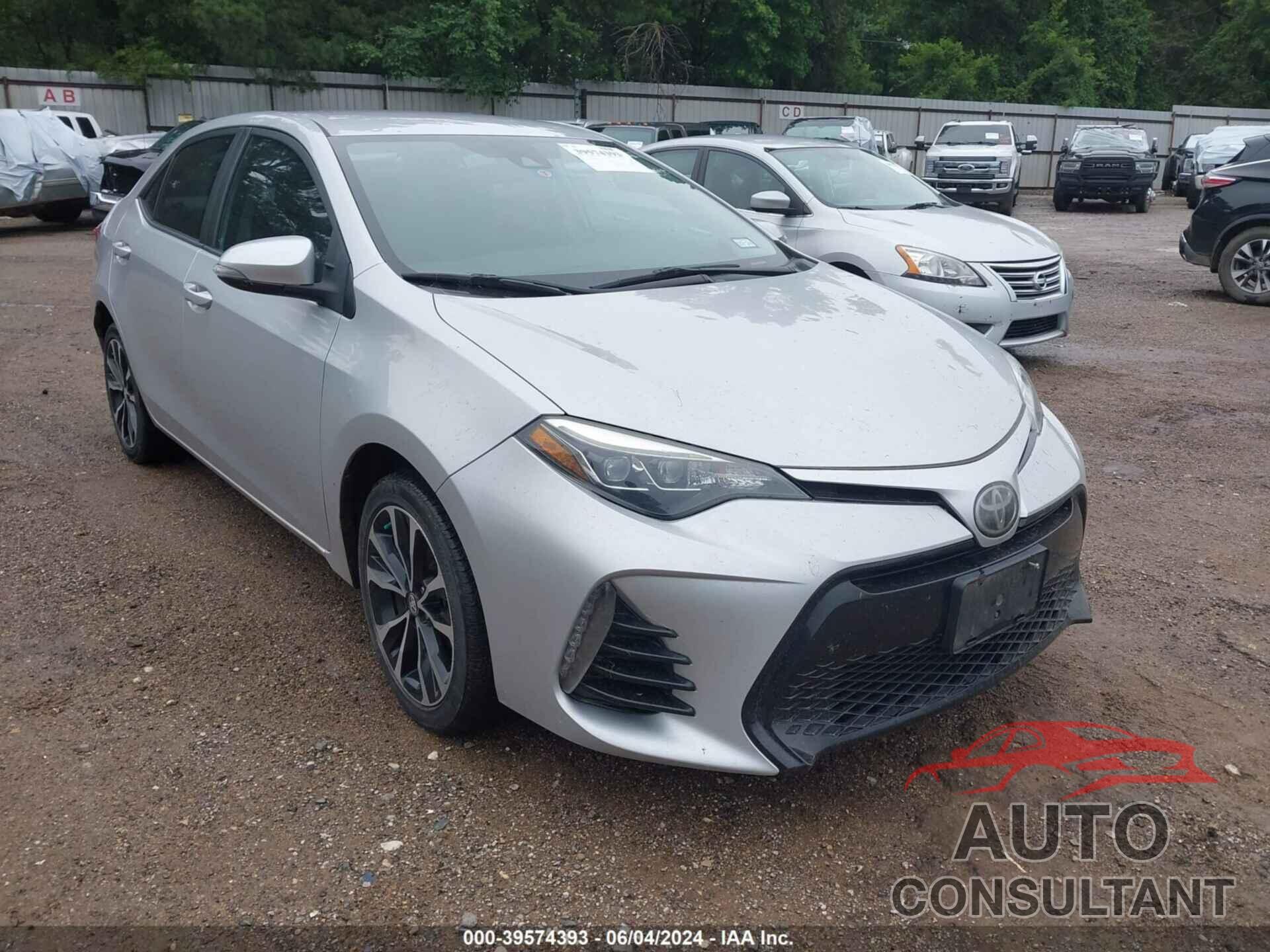 TOYOTA COROLLA 2017 - 5YFBURHE8HP695041