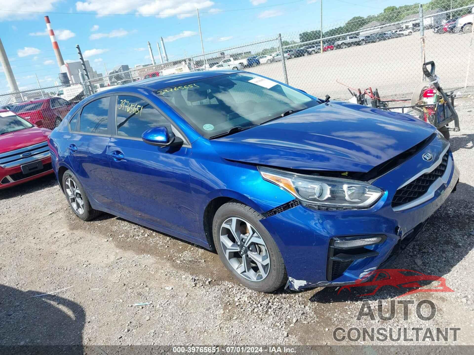 KIA FORTE 2019 - 3KPF24AD0KE118153