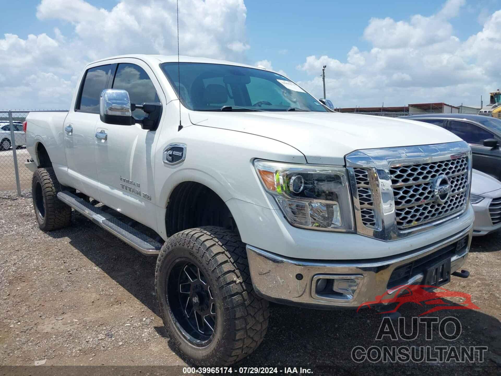 NISSAN TITAN XD 2017 - 1N6BA1F41HN574303