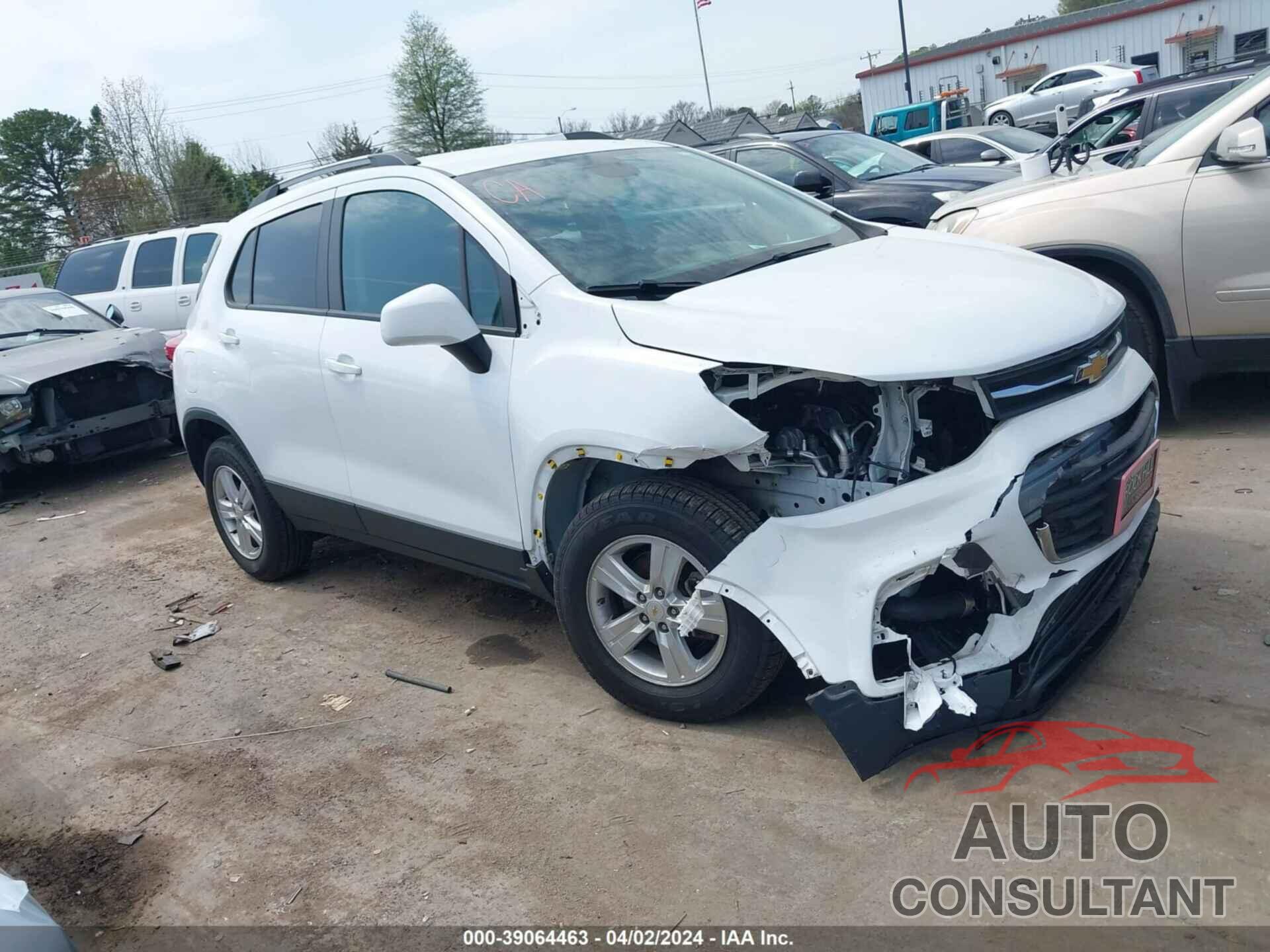 CHEVROLET TRAX 2021 - KL7CJPSB7MB330730