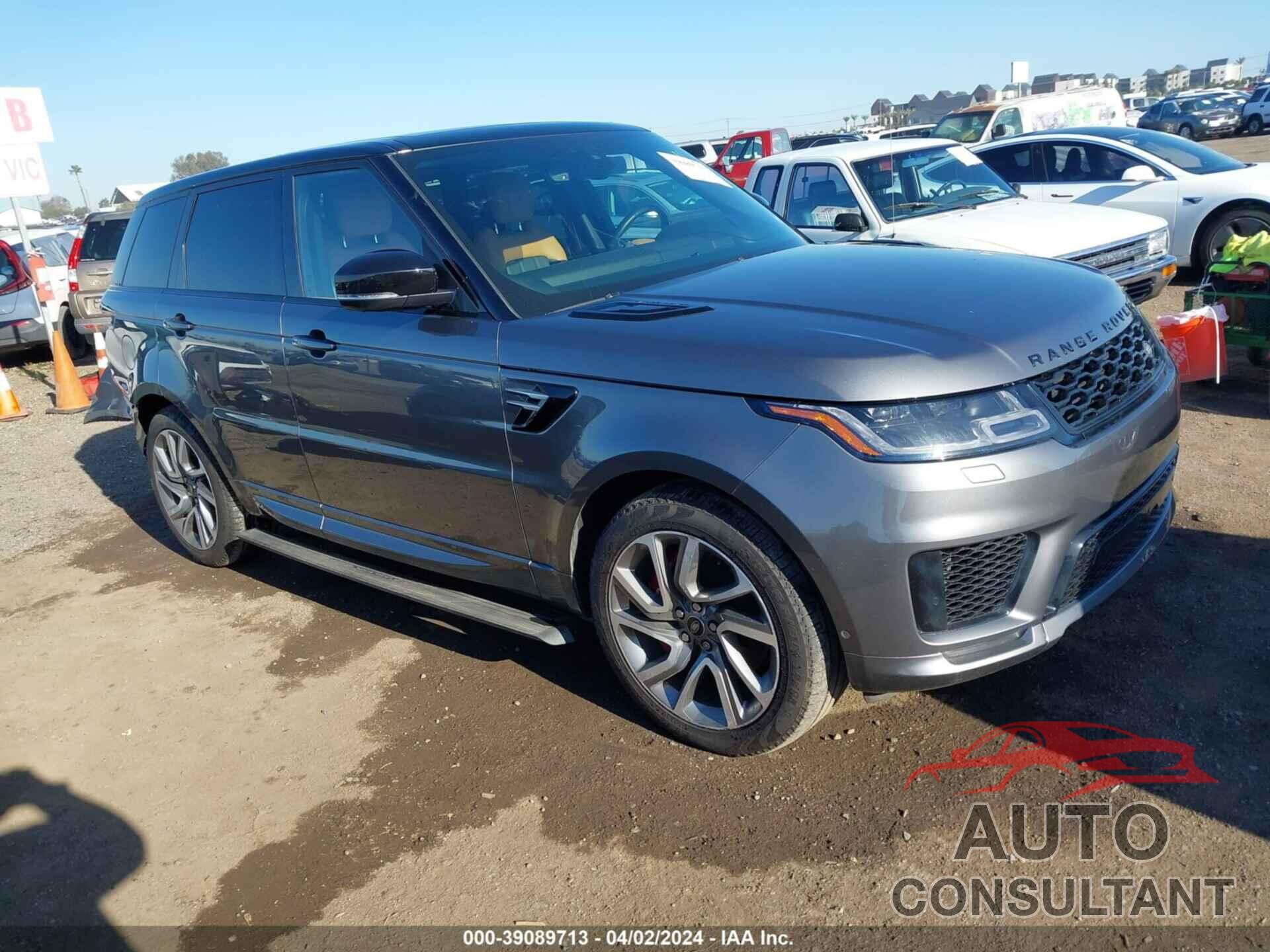 LAND ROVER RANGE ROVER SPORT 2019 - SALWV2RE2KA846402