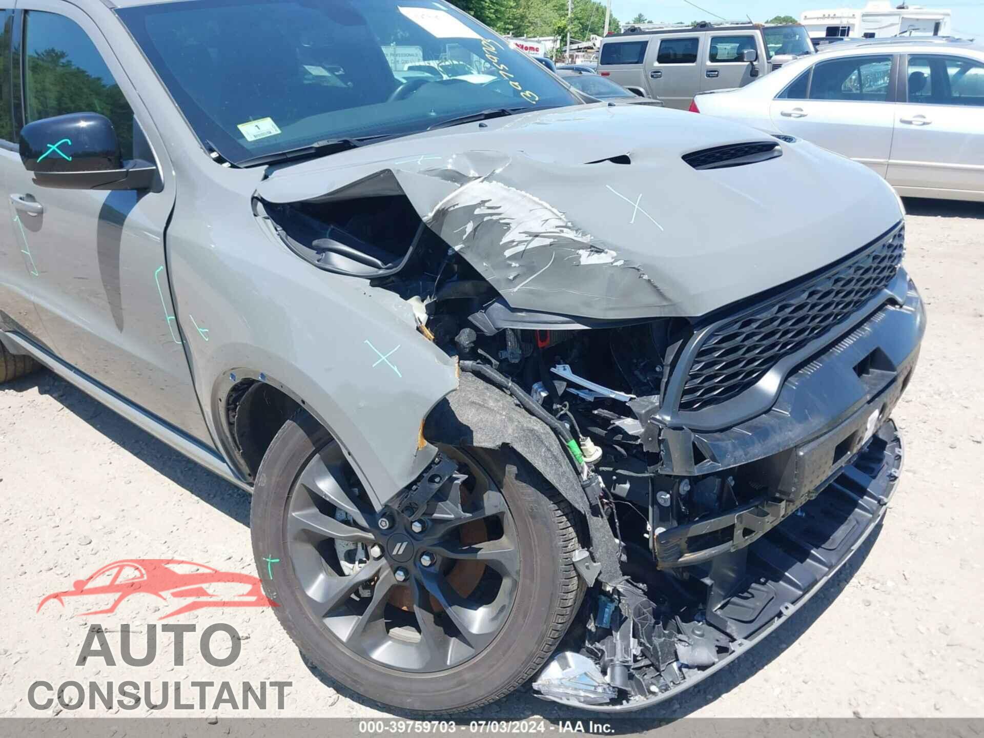 DODGE DURANGO 2022 - 1C4RDJDG3NC208159