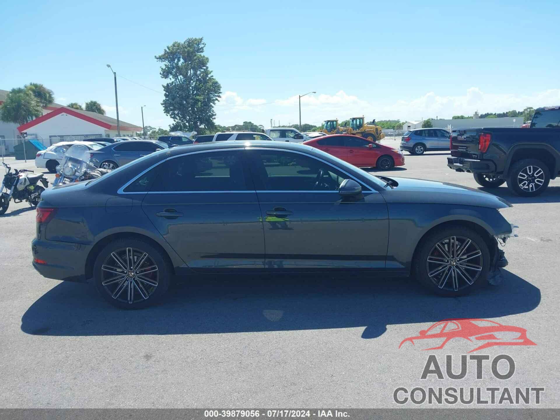 AUDI A4 2019 - WAUGMAF48KA054563