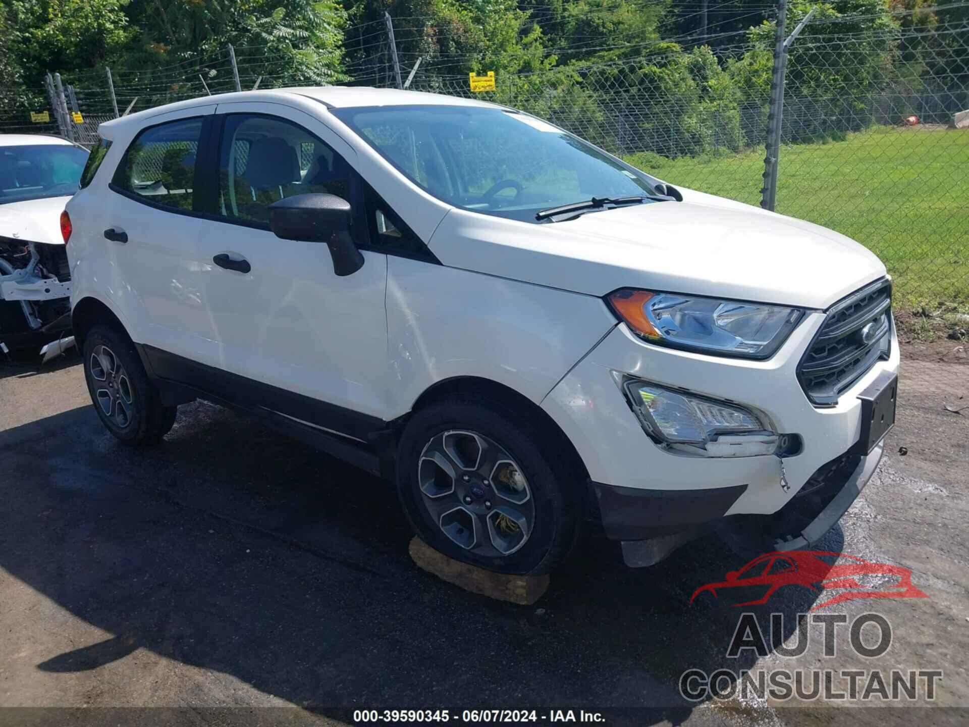 FORD ECOSPORT 2018 - MAJ6P1SL2JC176086