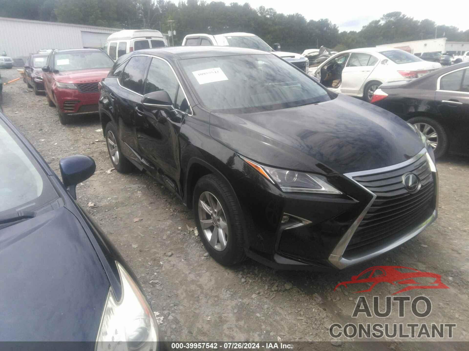 LEXUS RX 350 2017 - 2T2ZZMCA2HC084179