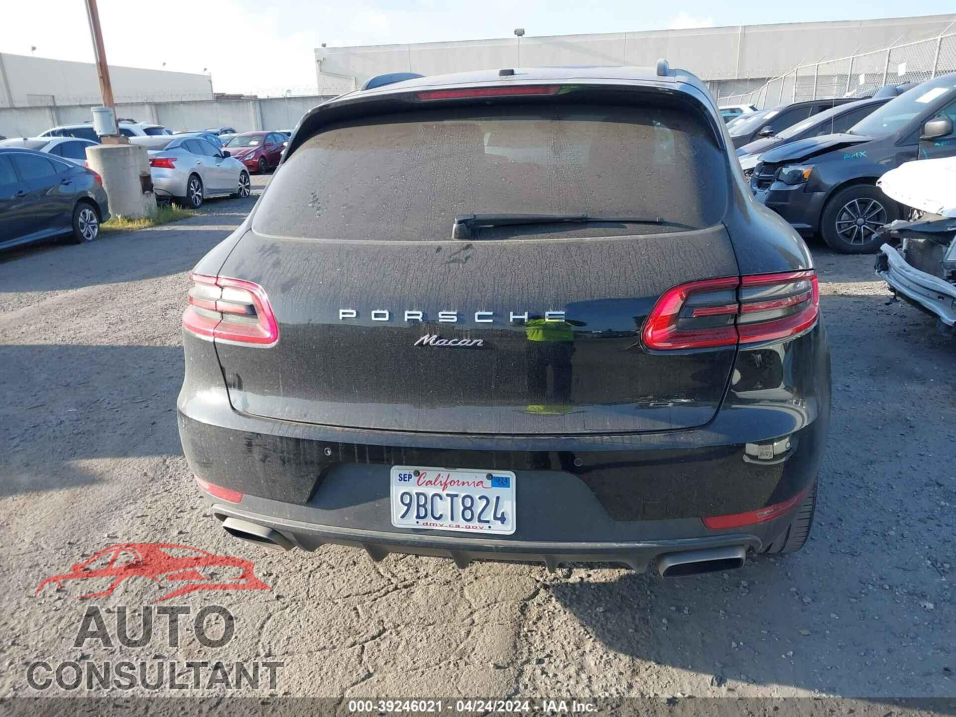 PORSCHE MACAN 2017 - WP1AA2A57HLB02749