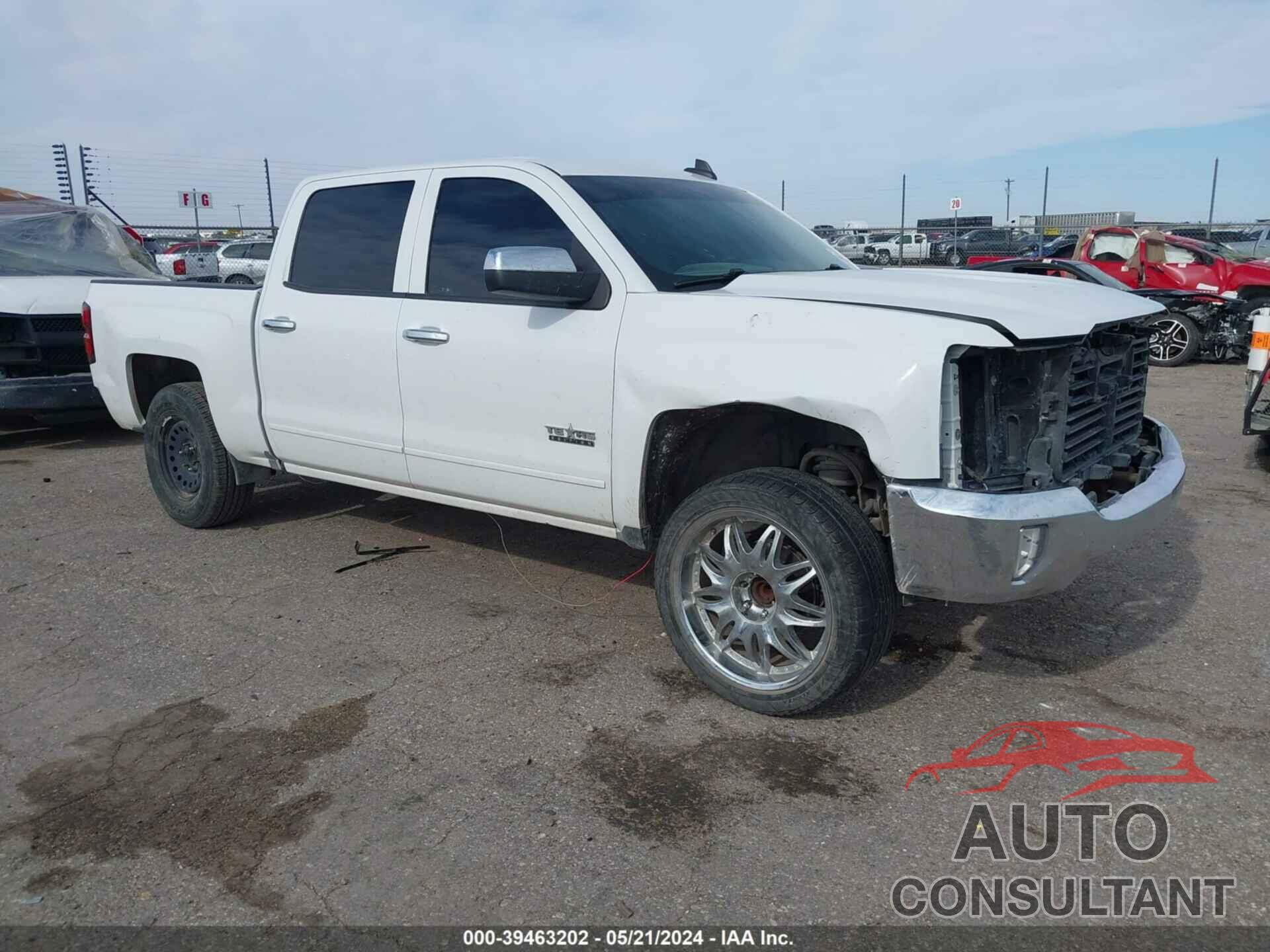 CHEVROLET SILVERADO 1500 2017 - 3GCPCREC9HG283888