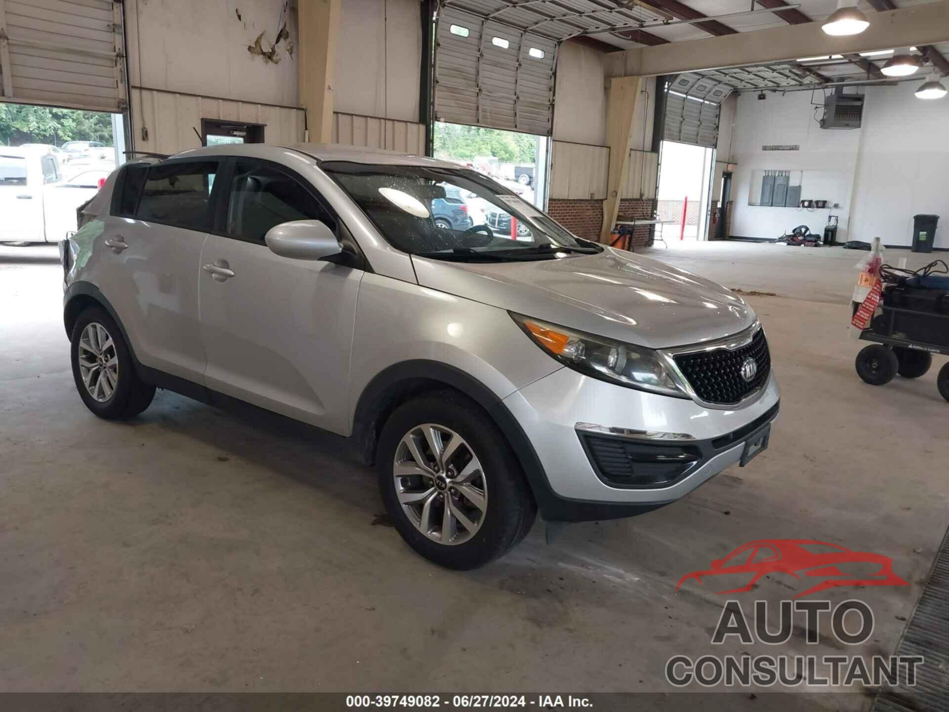 KIA SPORTAGE 2016 - KNDPB3AC1G7822648