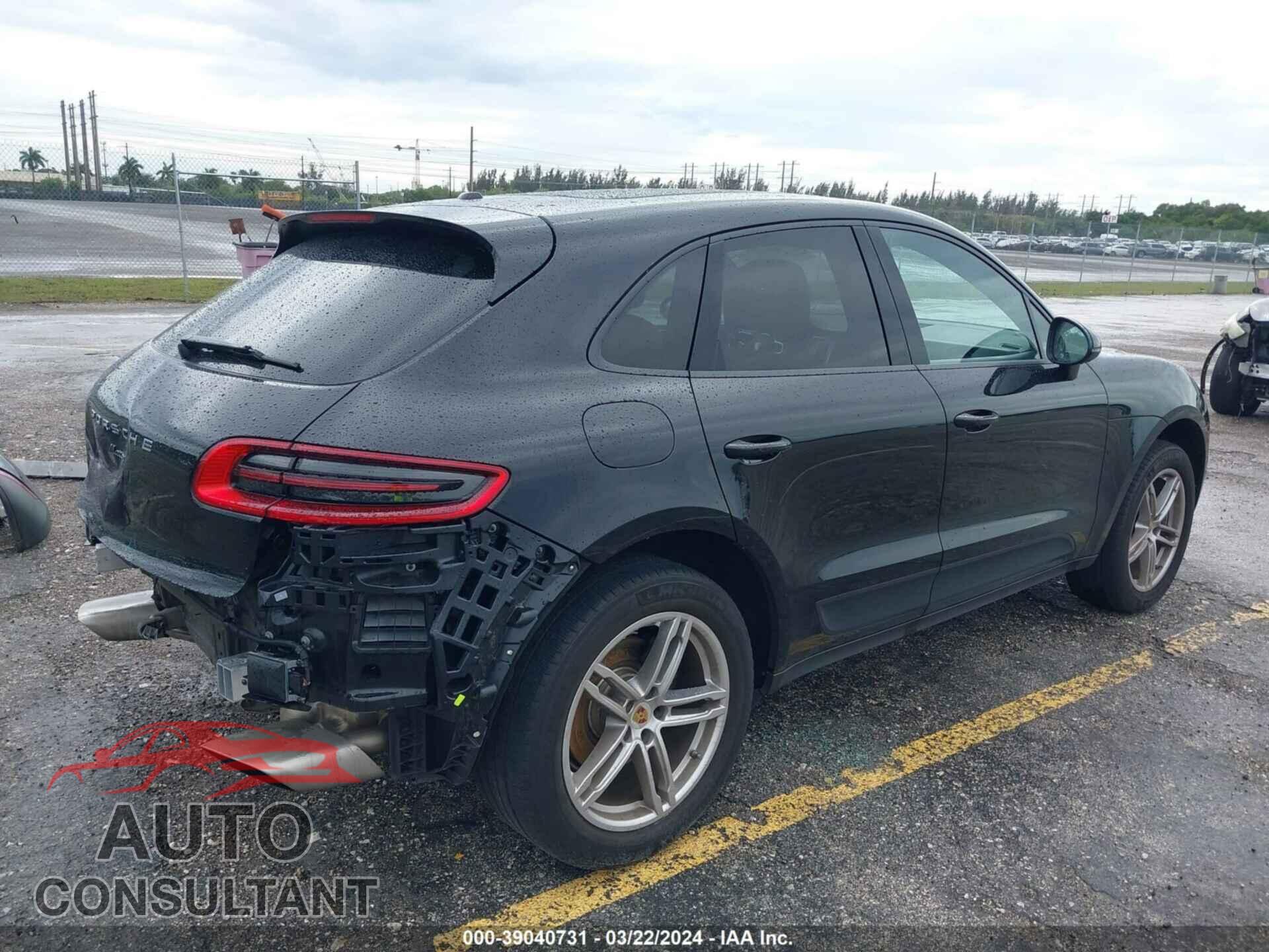 PORSCHE MACAN 2017 - WP1AA2A59HLB04728