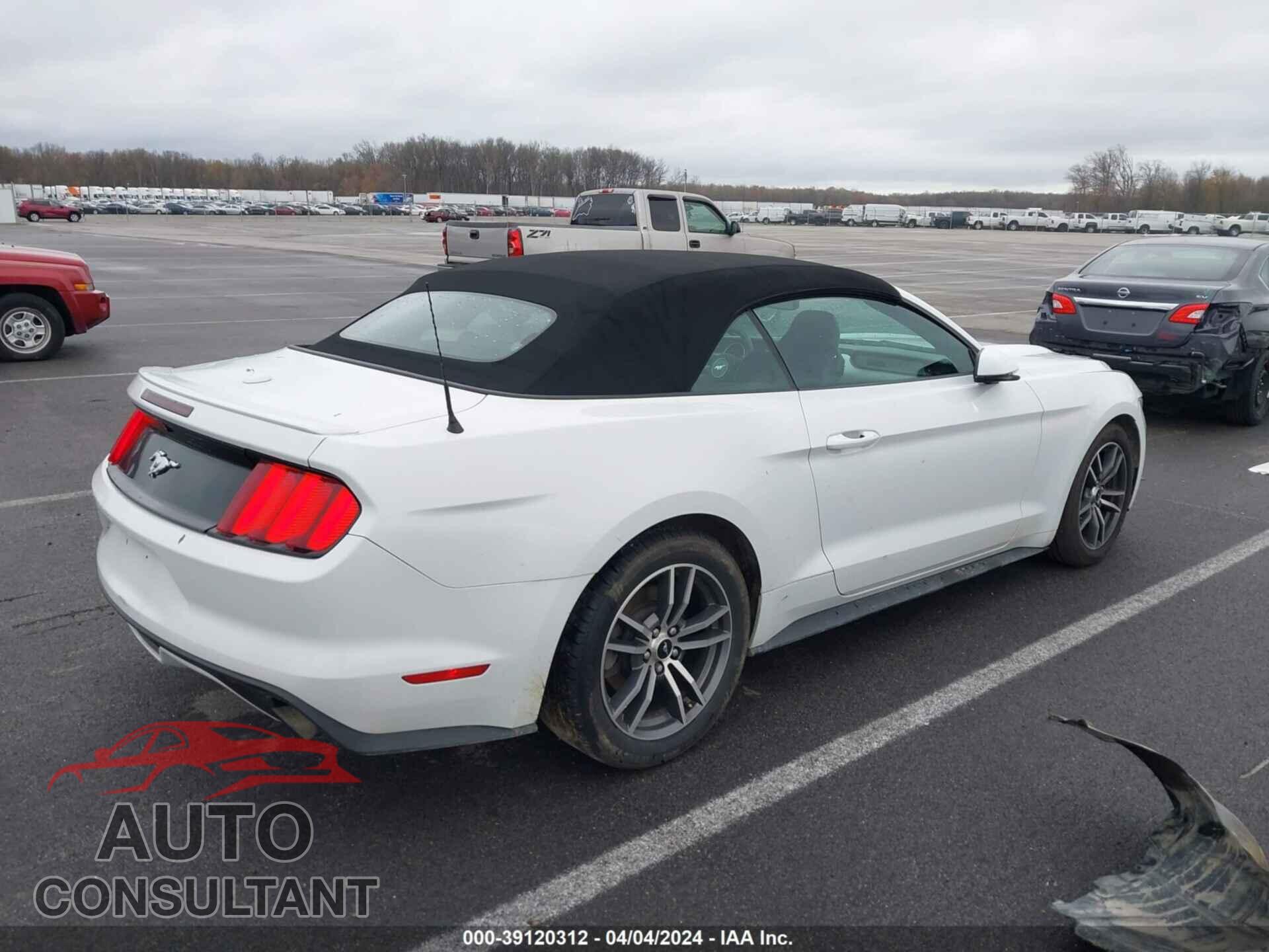 FORD MUSTANG 2017 - 1FATP8UH2H5252764
