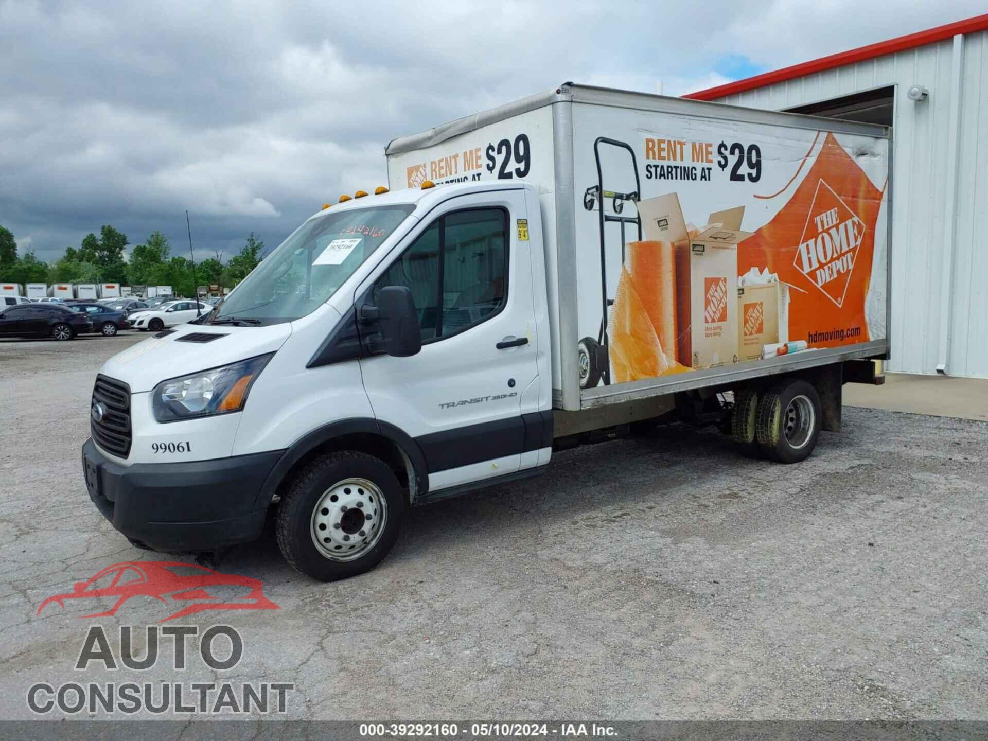 FORD TRANSIT-350 CAB 2019 - 1FDBF8ZM9KKA38521